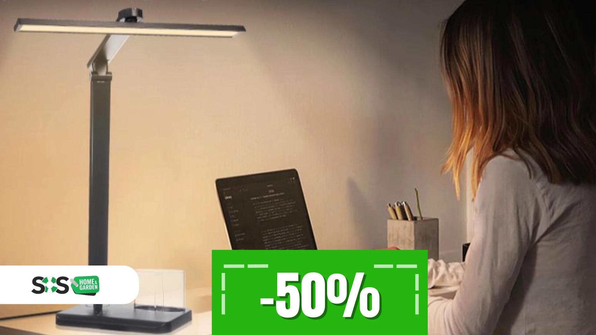 Immagine di Stupenda lampada da scrivania LED a METÀ PREZZO: solo 13€!