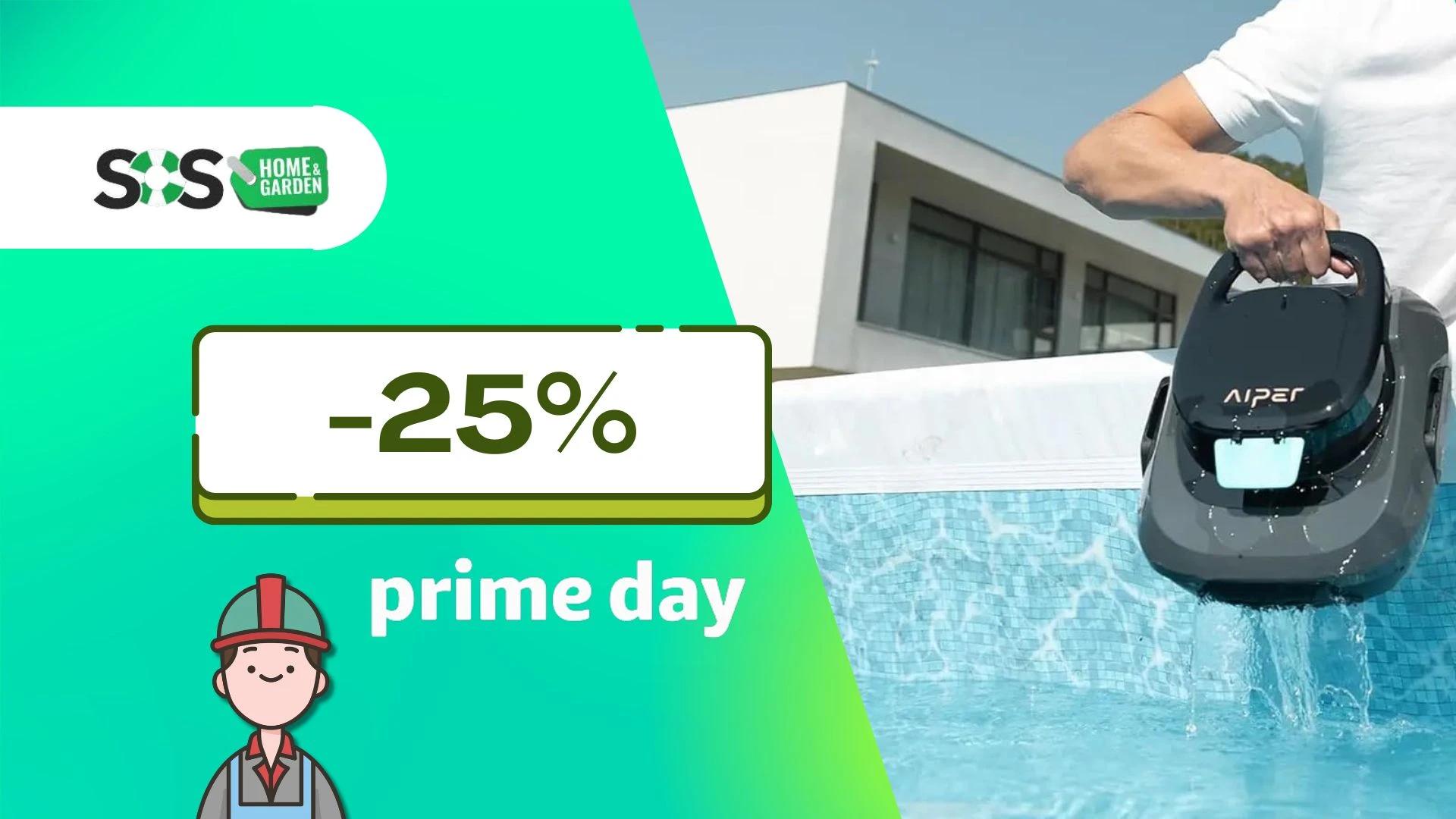 Immagine di Pulire la piscina non sarà più un problema con questo robot a meno di 160€