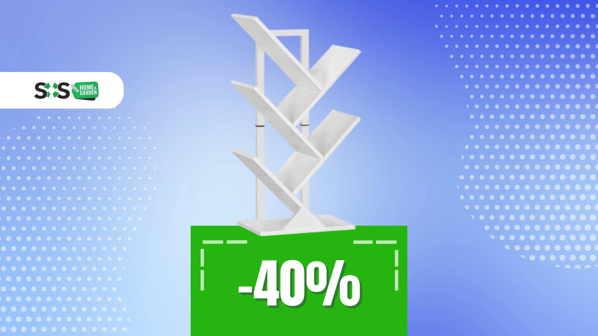 Immagine di Libreria dal design unico a forma di albero a soli 36€!