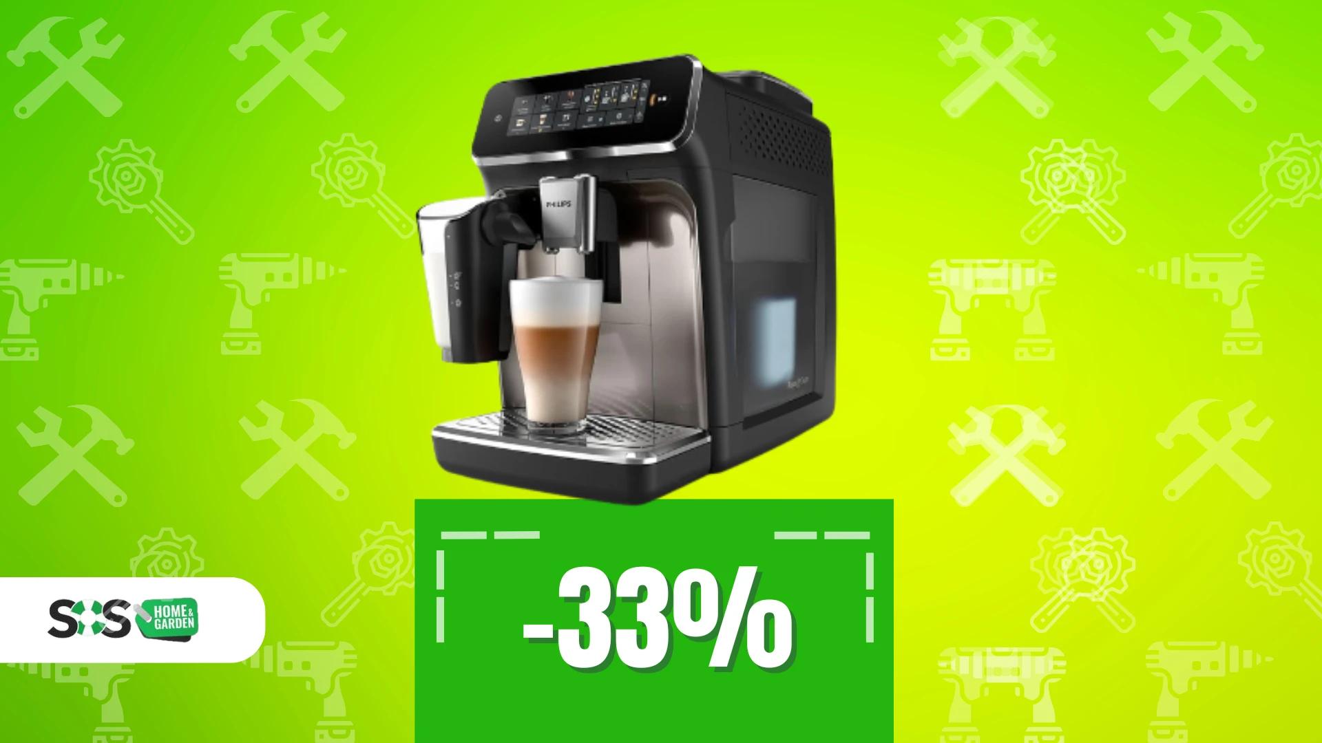 Immagine di Premi un tasto ed ecco il caffè perfetto con Philips 3300!