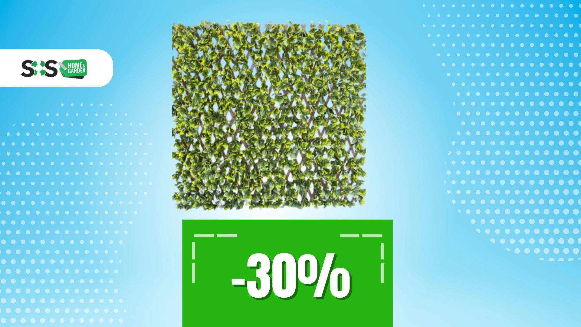 Immagine di Un angolo di verde in 3D: la siepe finta che sembra vera!