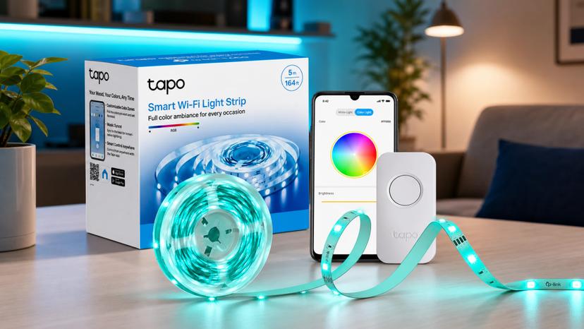 Immagine di La striscia led smart Wi-Fi Tapo L900-5 crolla a 17,99€: -40%