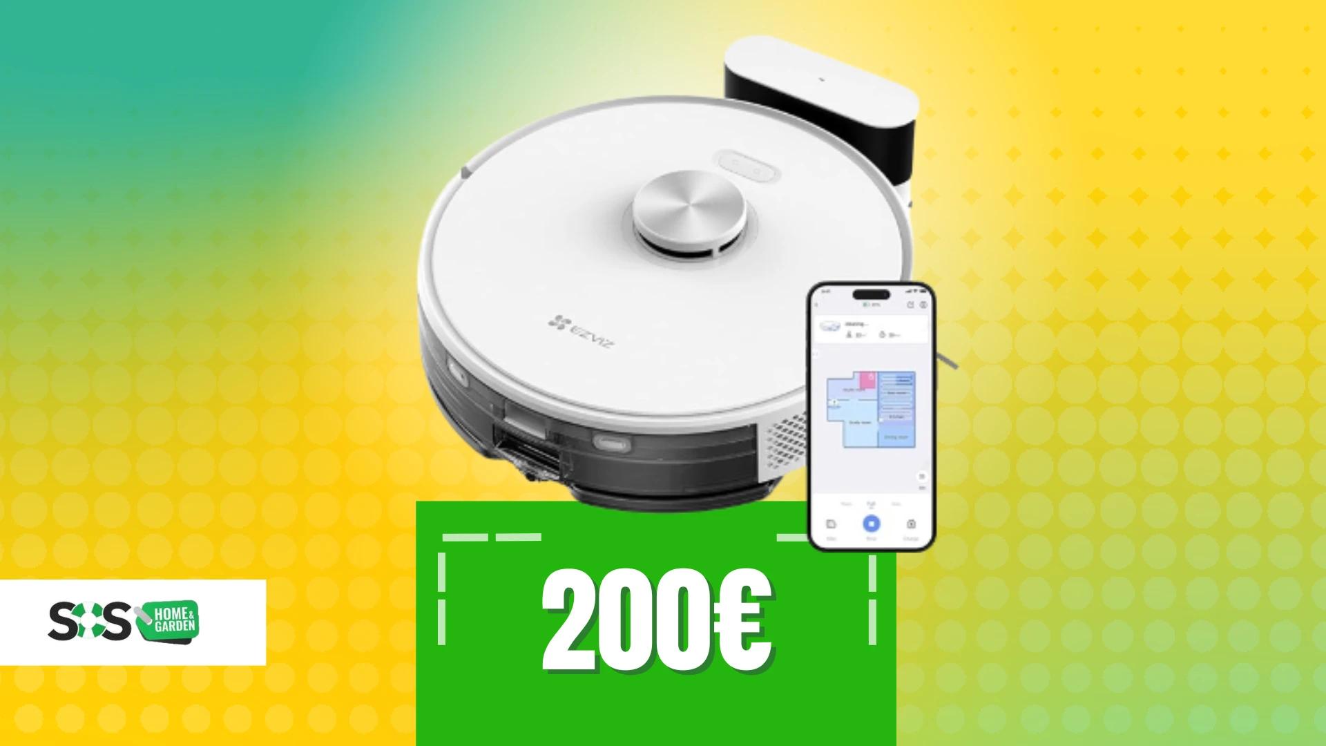 Immagine di 200€ e vi portate a casa questo robot aspirapolvere!