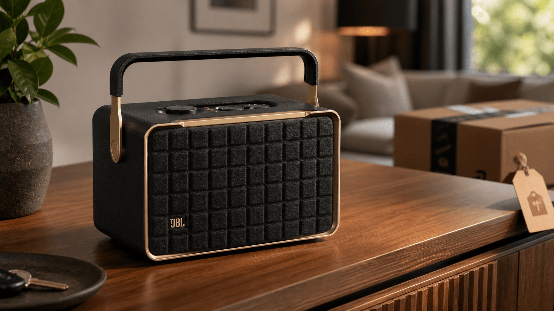 Immagine di JBL Authentics 300, taglio da 130€: occasione per lo smart speaker