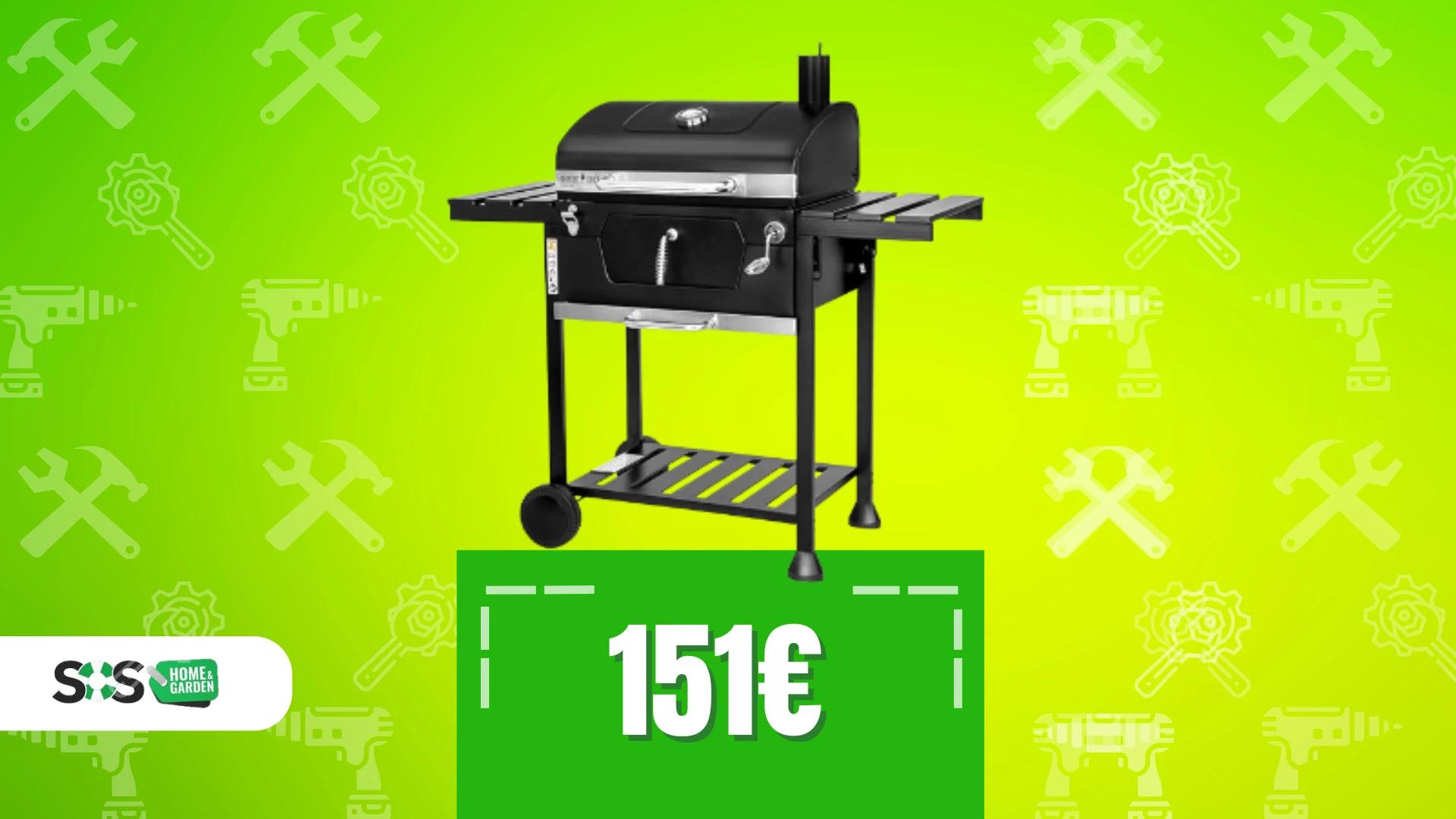 Immagine di Perfetto per ogni grigliata: ecco il BBQ MasterCook a 151€!