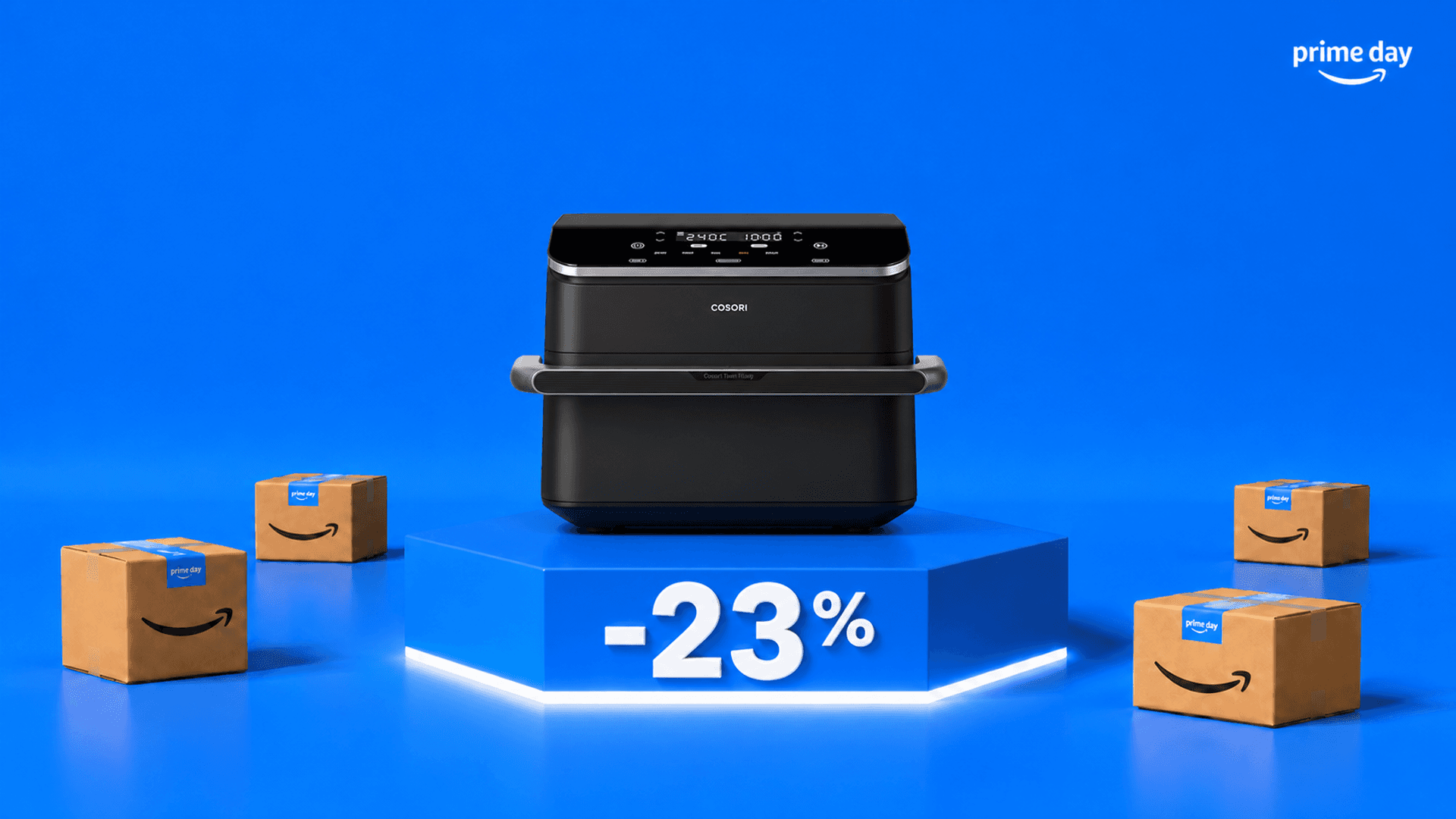 Immagine di Friggitrice ad aria COSORI TwinFry in offerta: ora costa 53€ in meno