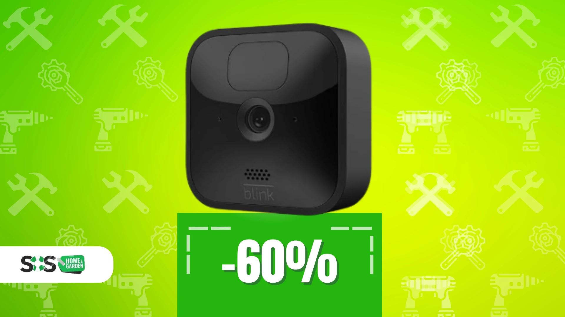 Immagine di Blink Outdoor: sicurezza senza fili e senza limiti a 36€!
