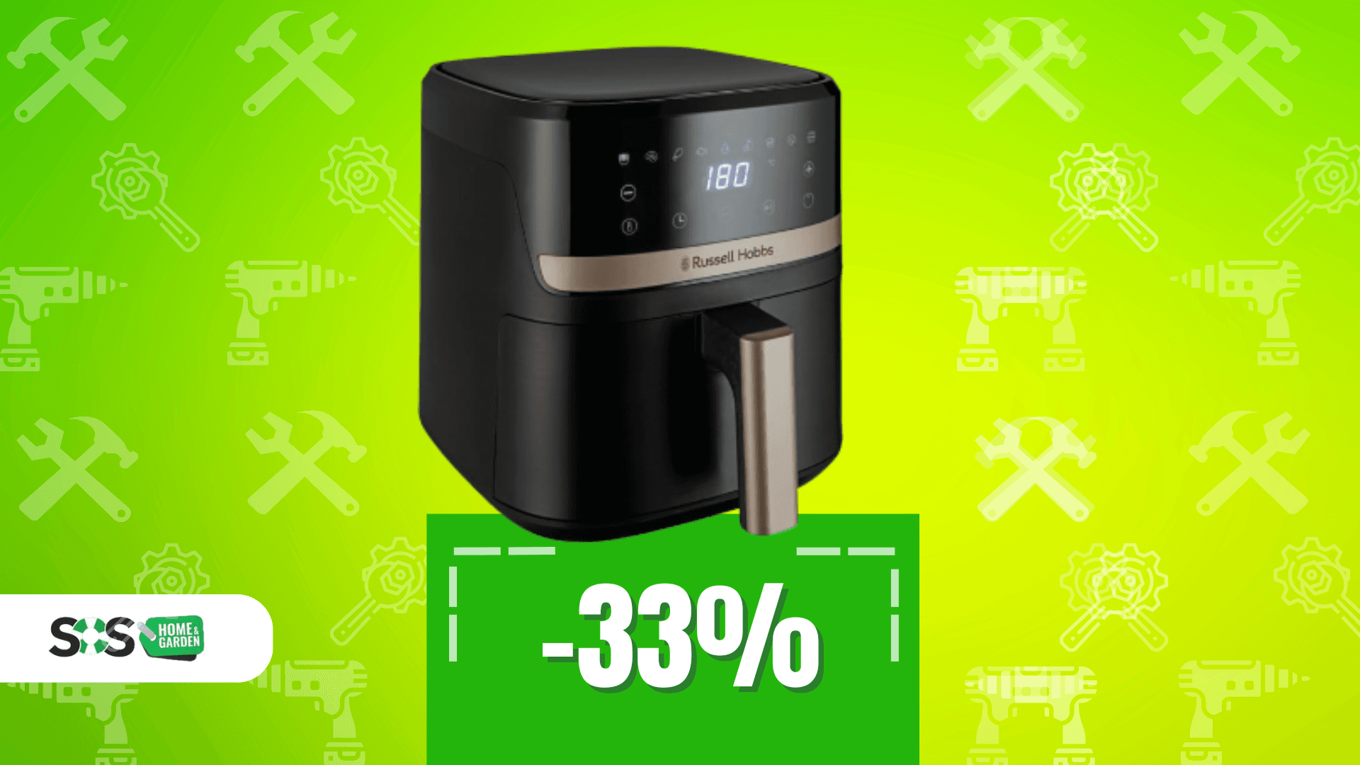 Immagine di Friggitrice ad aria Russell Hobbs a solo 60€: cottura sana!