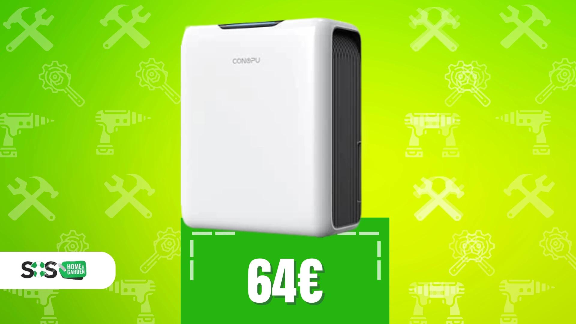 Immagine di Deumidificatore Conopu a soli 64€ e l'umidità va in letargo!
