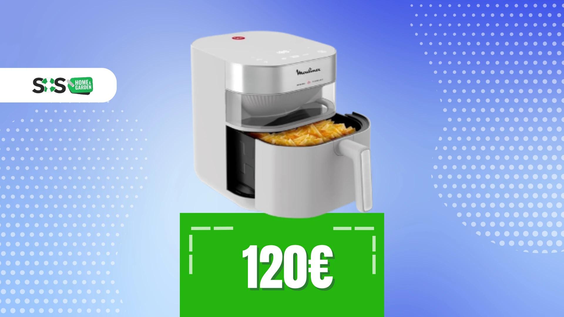 Immagine di Fritto del futuro con Moulinex Easy Fry Infrared a 120€!