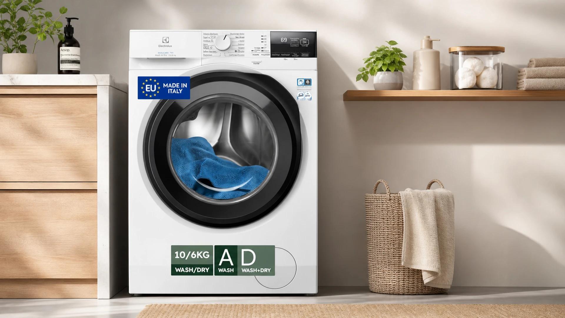Immagine di La lavasciuga Electrolux DualCare 700 cala del 37%: risparmi 388€