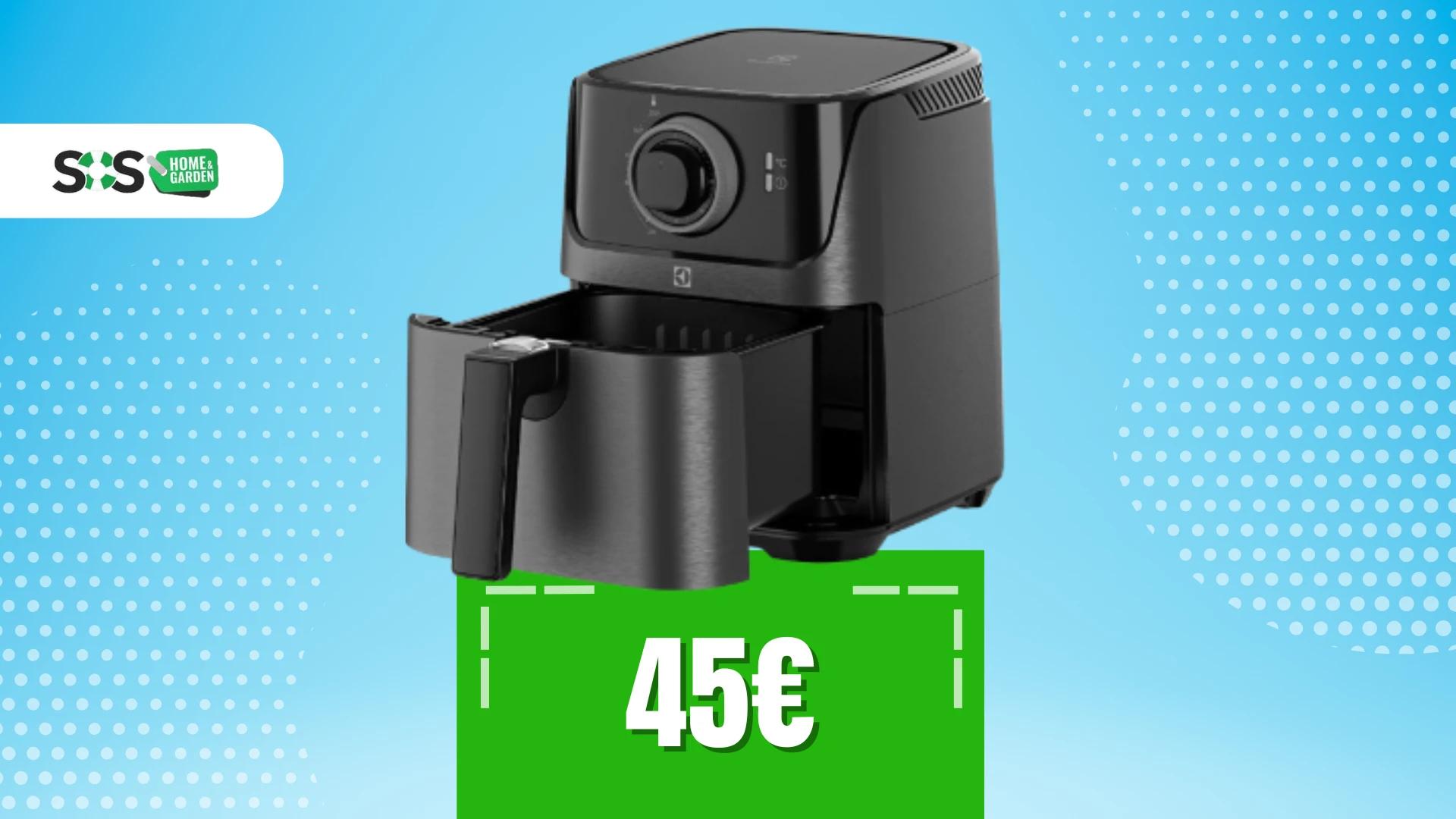Immagine di Friggitrice ad aria Electrolux a 45€: cibo sano e gustoso!