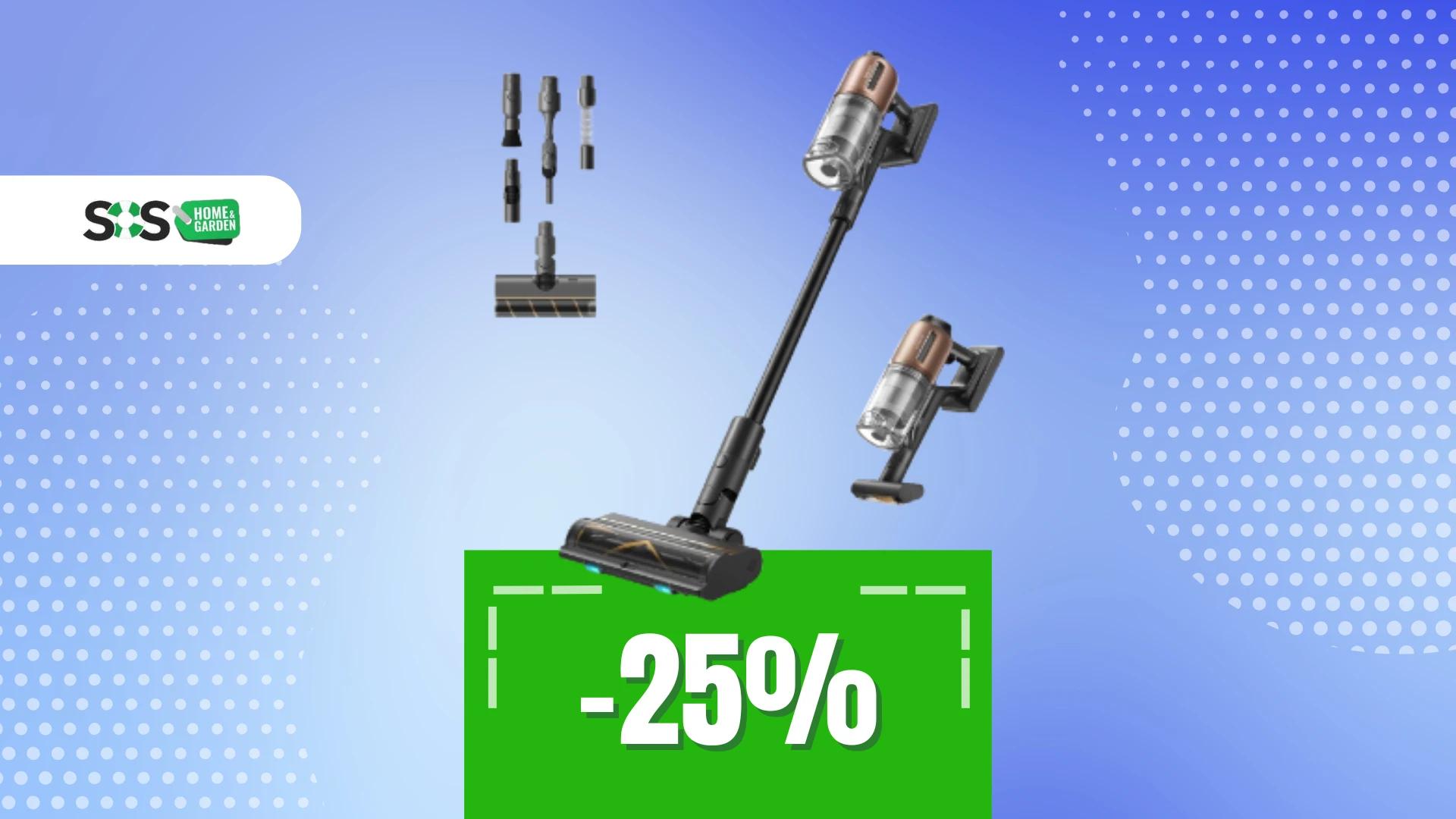 Immagine di Aspirapolvere senza filo Dreame a 299€: OFFERTA a TEMPO!