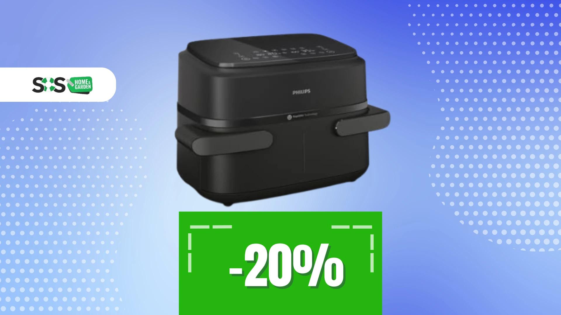Immagine di Friggitrice Philips: 2 piatti in 1 con il doppio cestello!