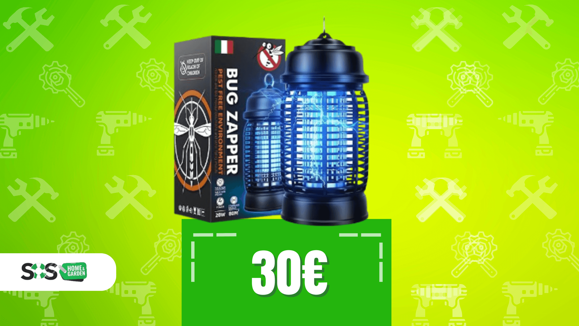 Immagine di Estate senza punture: lampada antizanzare a soli 30€!