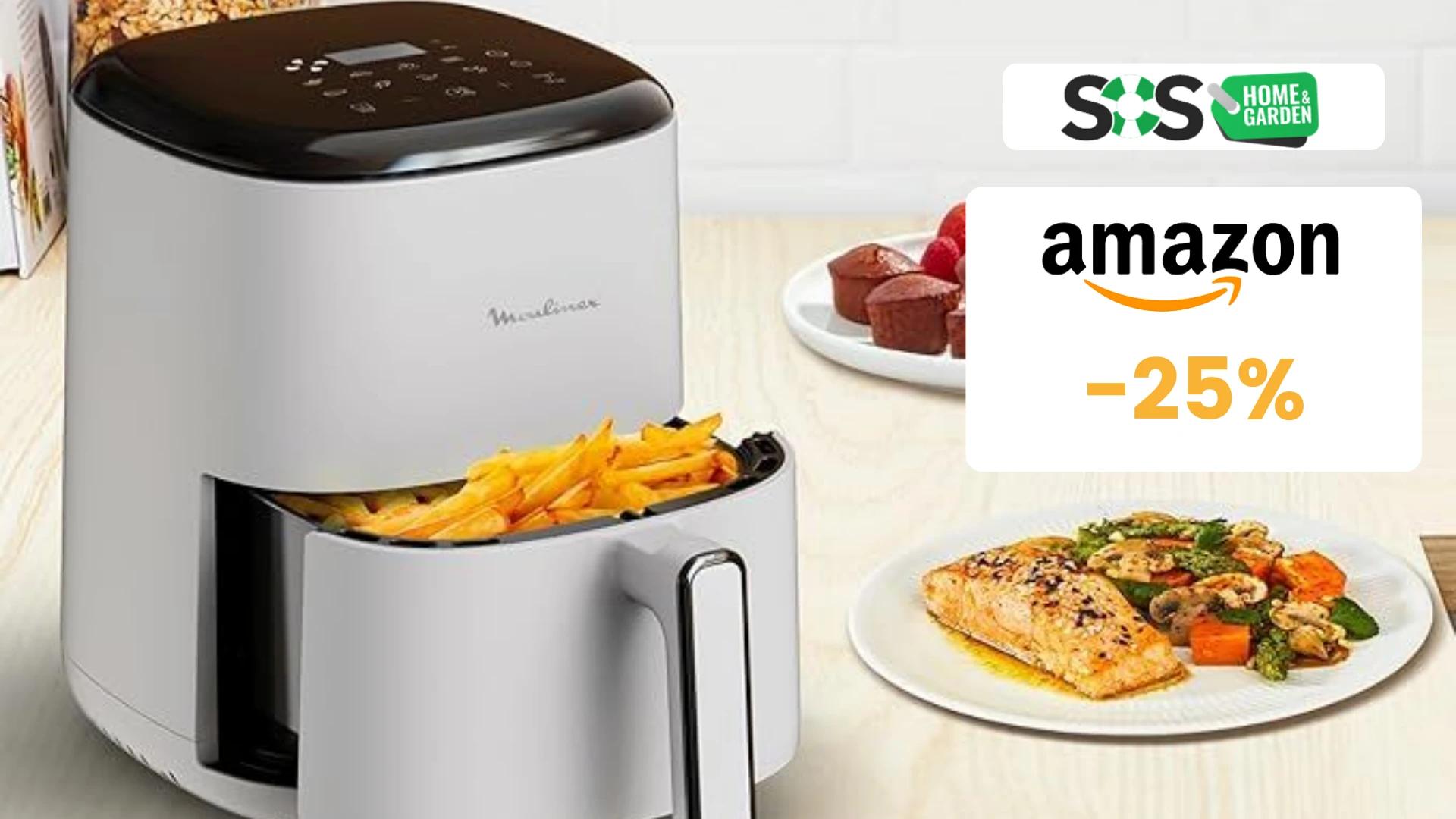 Immagine di Friggitrice ad aria Moulinex Easy Fry Compact a solo 60€!
