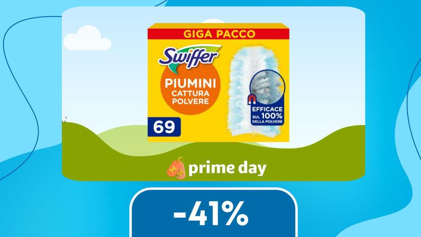 Immagine di 69 piumini Swiffer scontati del 41%! È il momento di fare scorta