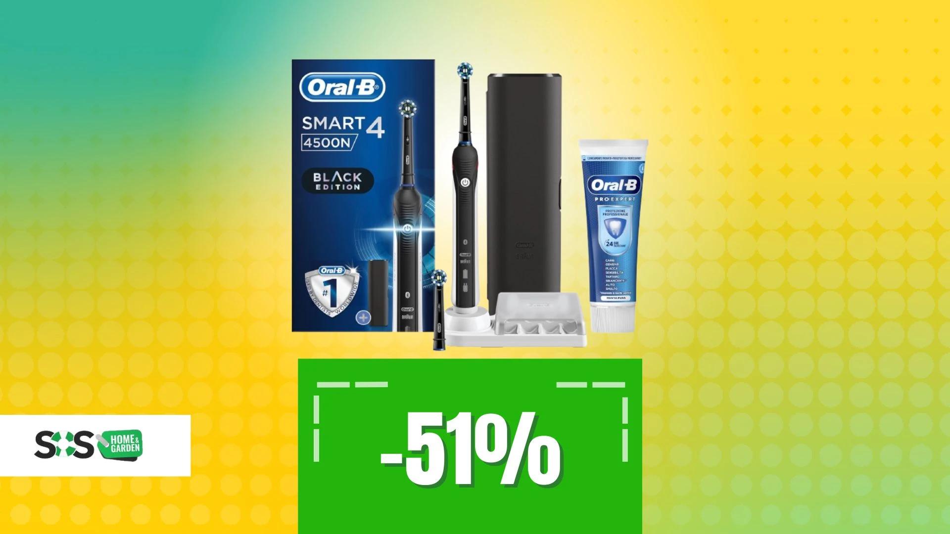 Immagine di Acquista uno spazzolino smart e ottieni in omaggio il dentifricio Oral-B che rigenera lo smalto
