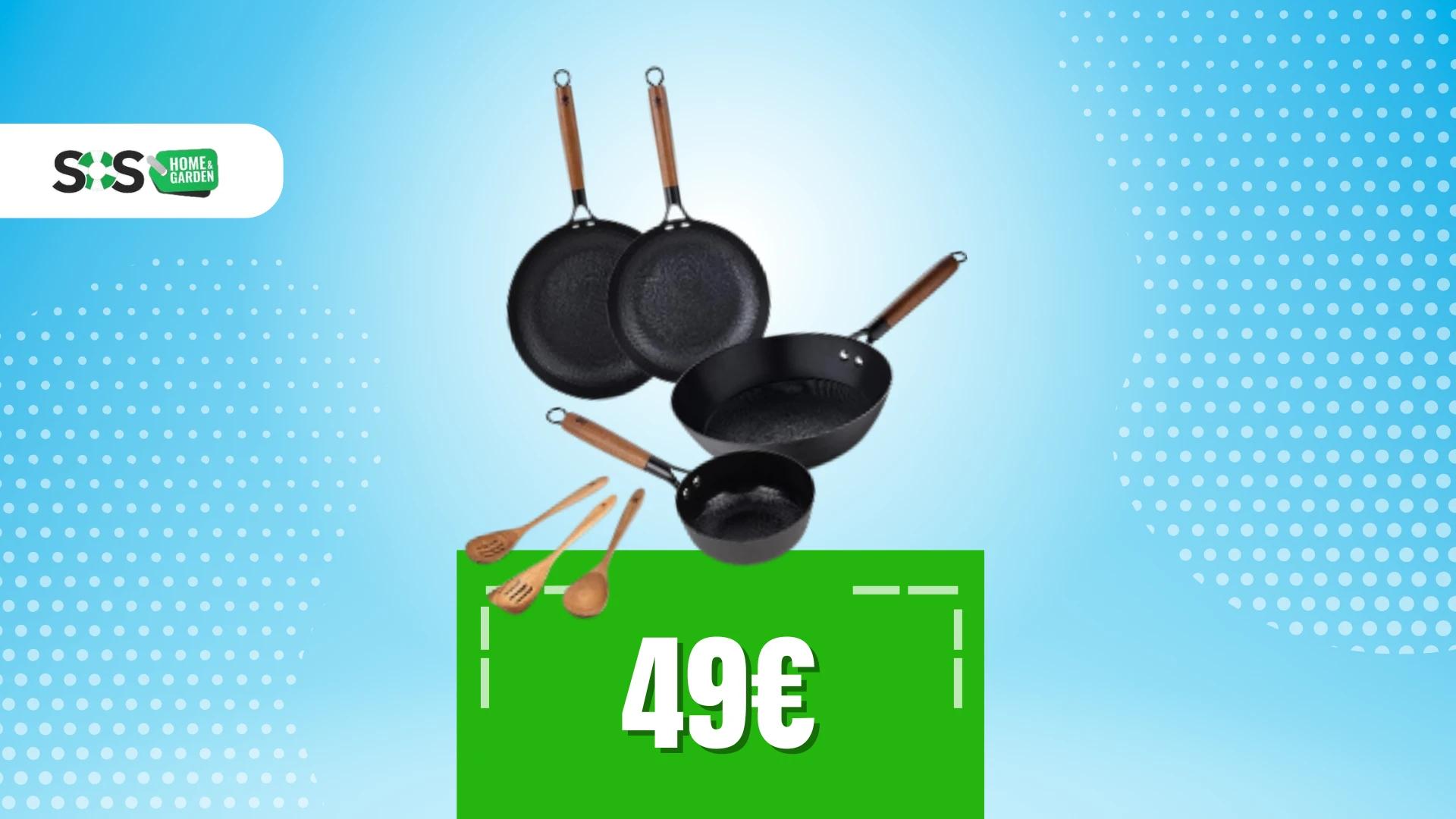 Immagine di Padelle, wok e casseruola: la squadra vincente della cucina!