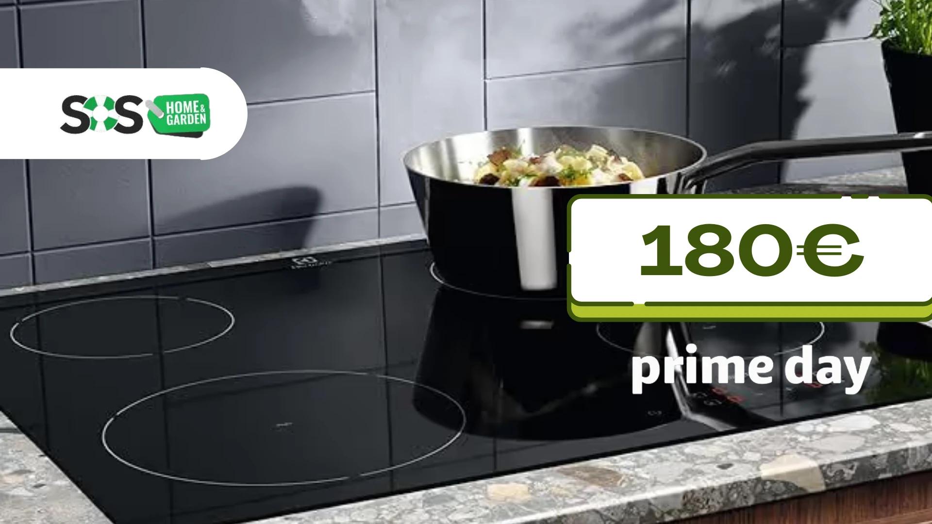 Immagine di Piano cottura a induzione Electrolux a 4 fuochi a soli 180€!