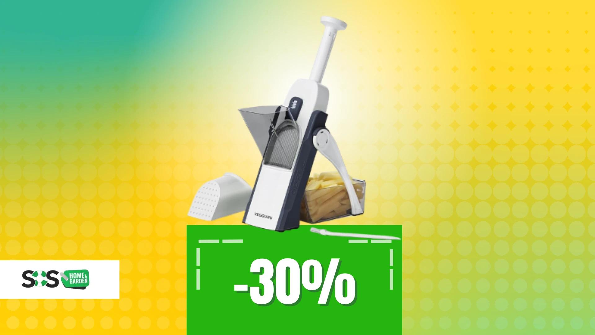 Immagine di Trita e affetta in sicurezza con un semplice gesto a 28€!