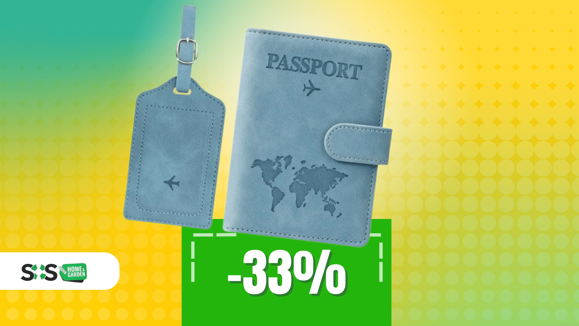Immagine di Pronti alle vacanze con questo porta passaporto a soli 6€!