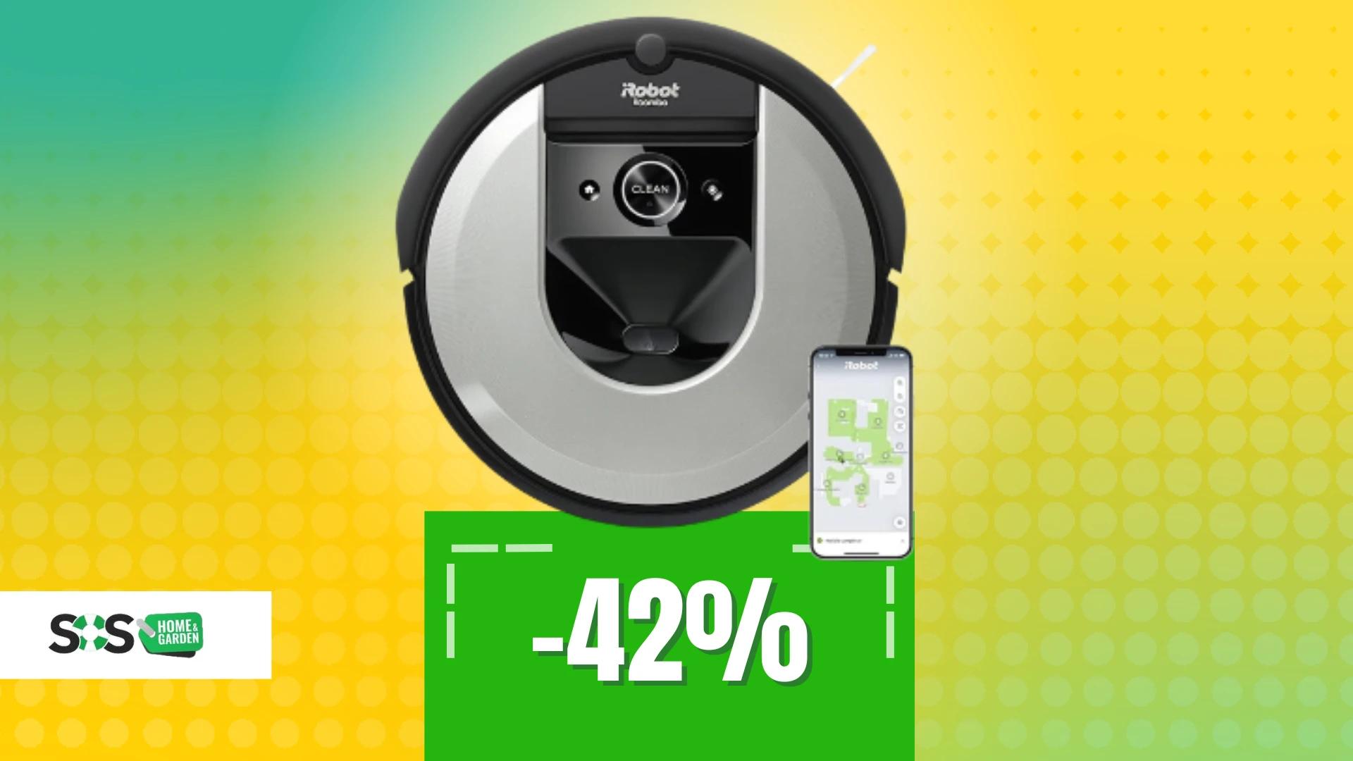 Immagine di Imperdibile OFFERTA a TEMPO: iRobot Roomba i7 a soli 380€!