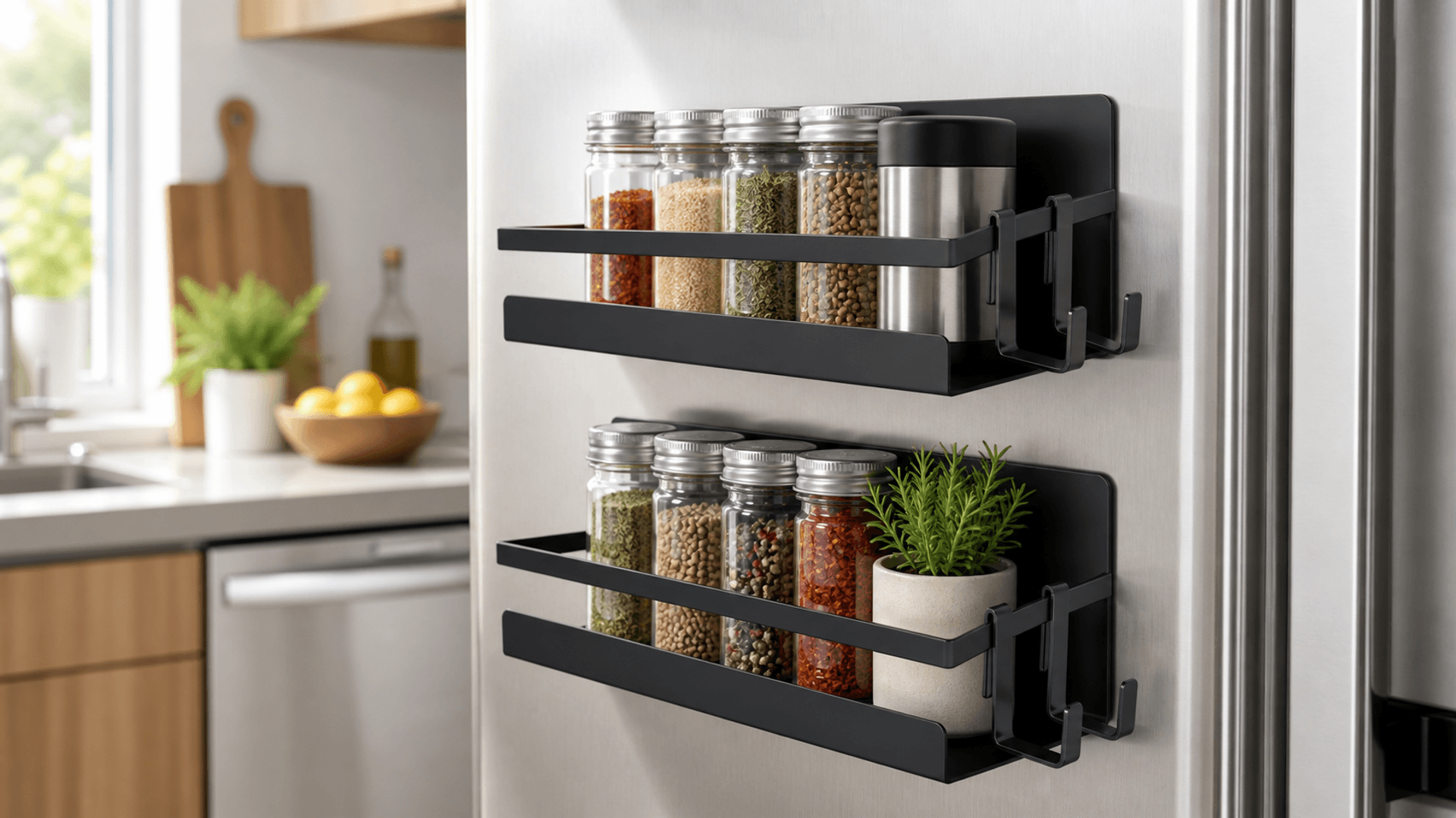 Immagine di La mensola portaspezie magnetica joeji's Kitchen cala del 36%