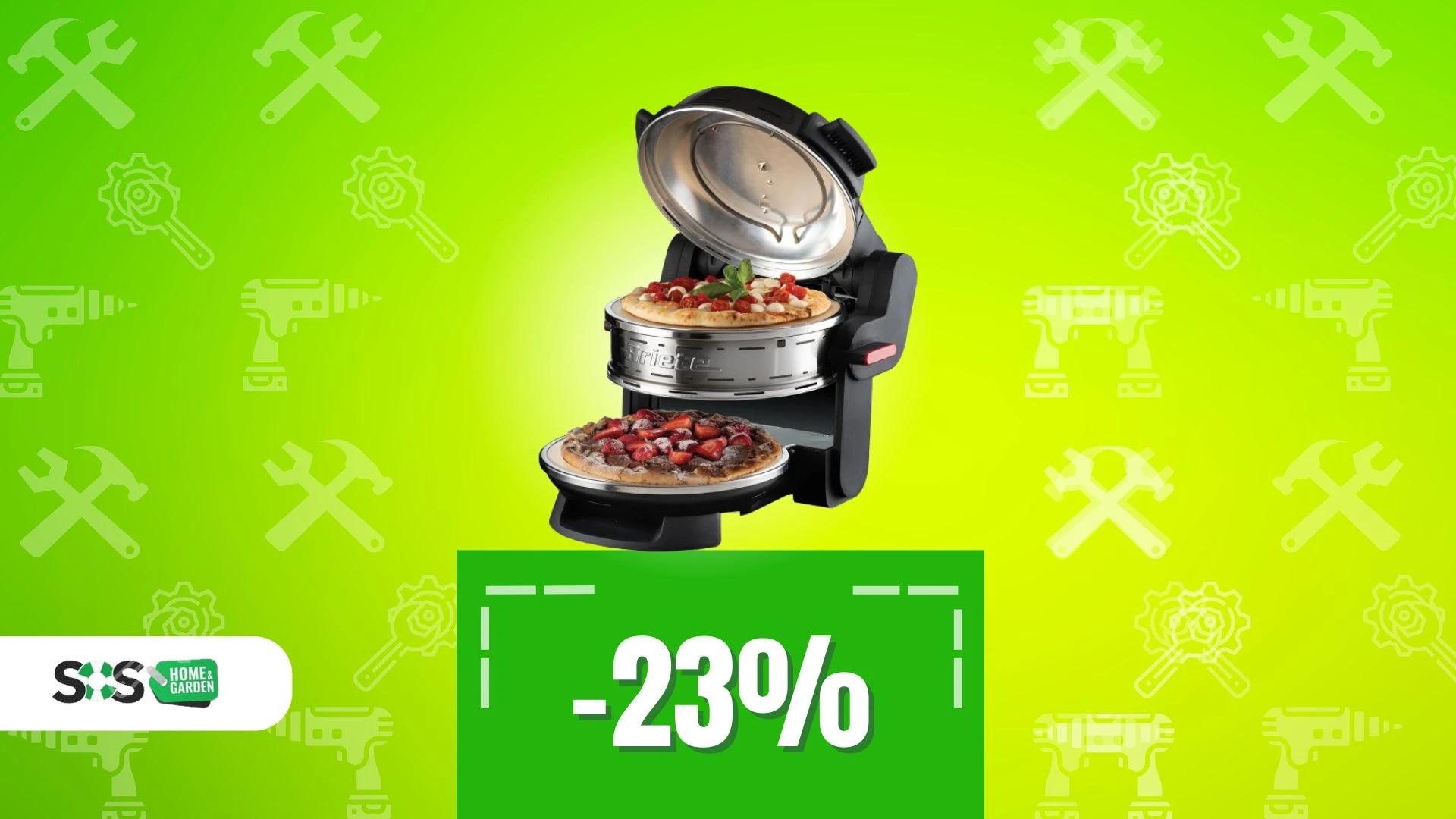 Immagine di Questo forno vi fa preparare pizze in un lampo ed è scontatissimo