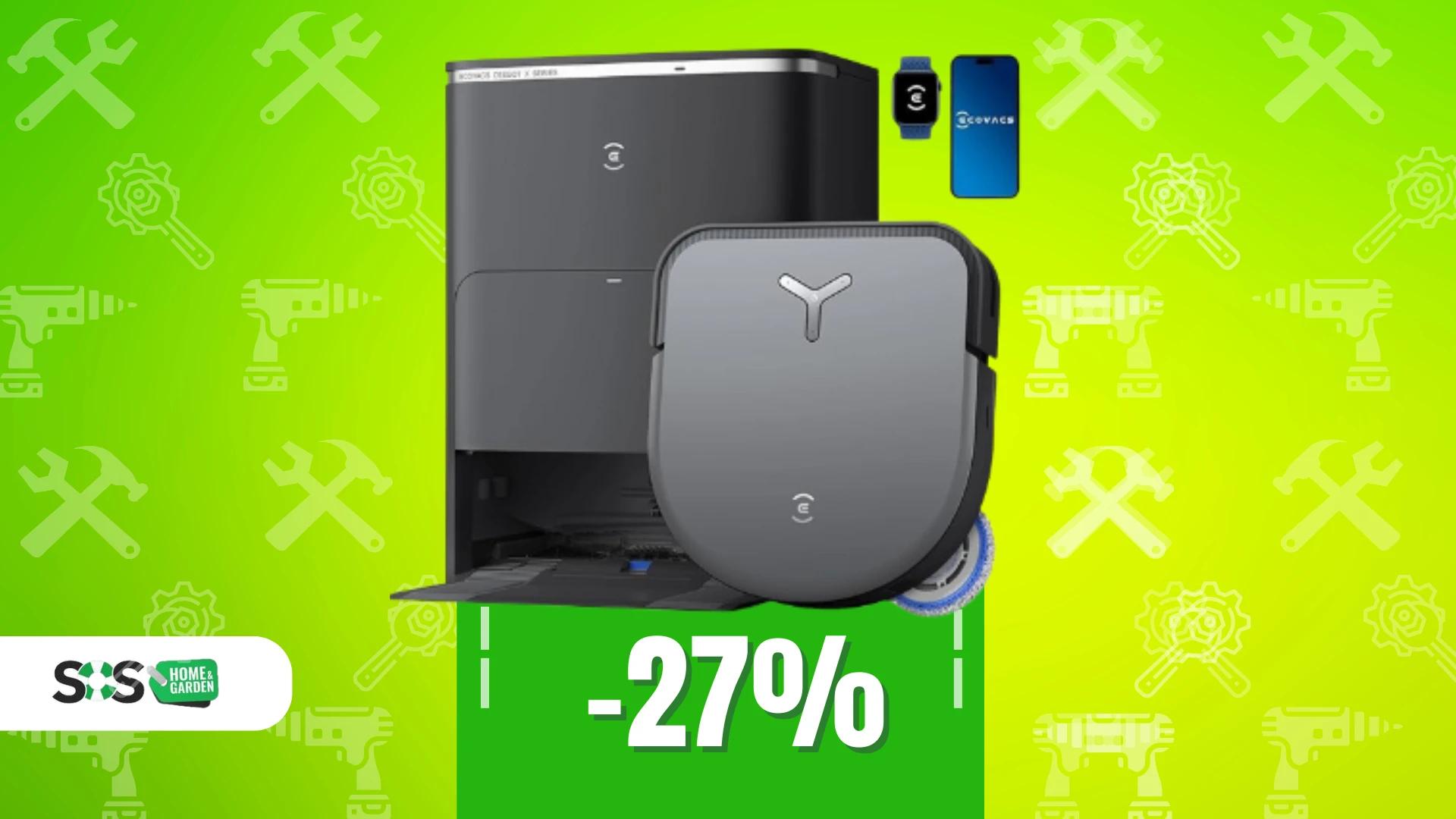 Immagine di Ecovacs Deebot X5 Omni a soli 799€: pulizia rivoluzionaria!