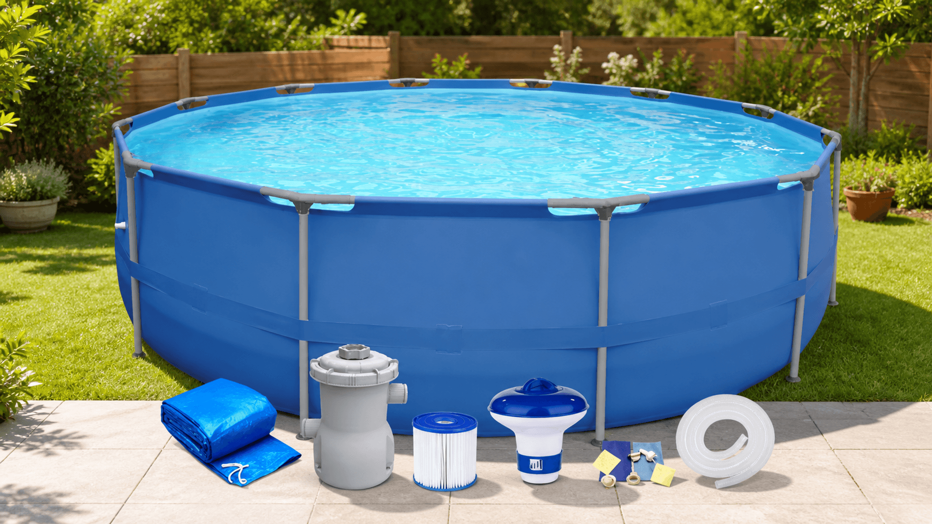Immagine di La piscina da giardino Walden scende al minimo storico con il 39% di sconto