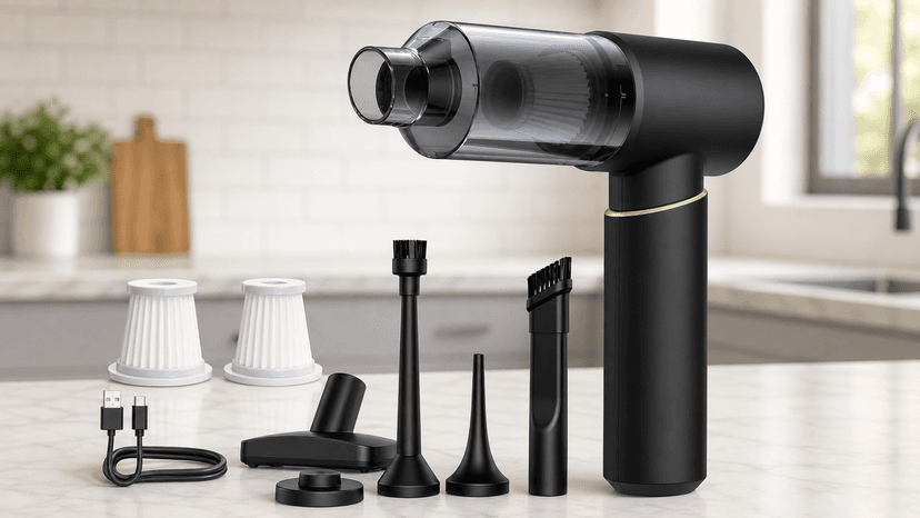 Immagine di L'aspirapolvere portatile senza fili crolla a 28,49€: -43%