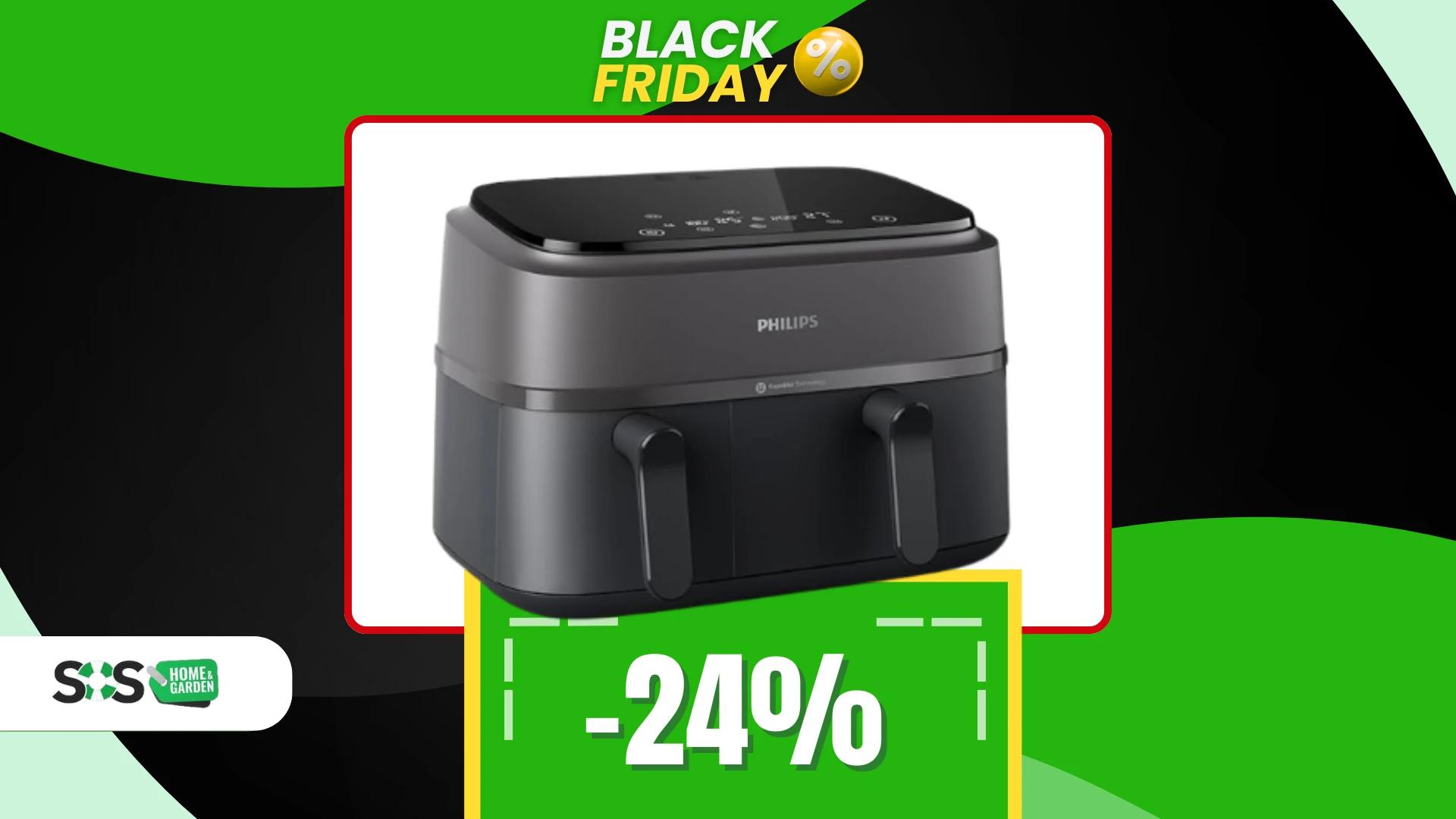 Immagine di La friggitrice ad aria Philips dice sì al gusto a soli 140€!