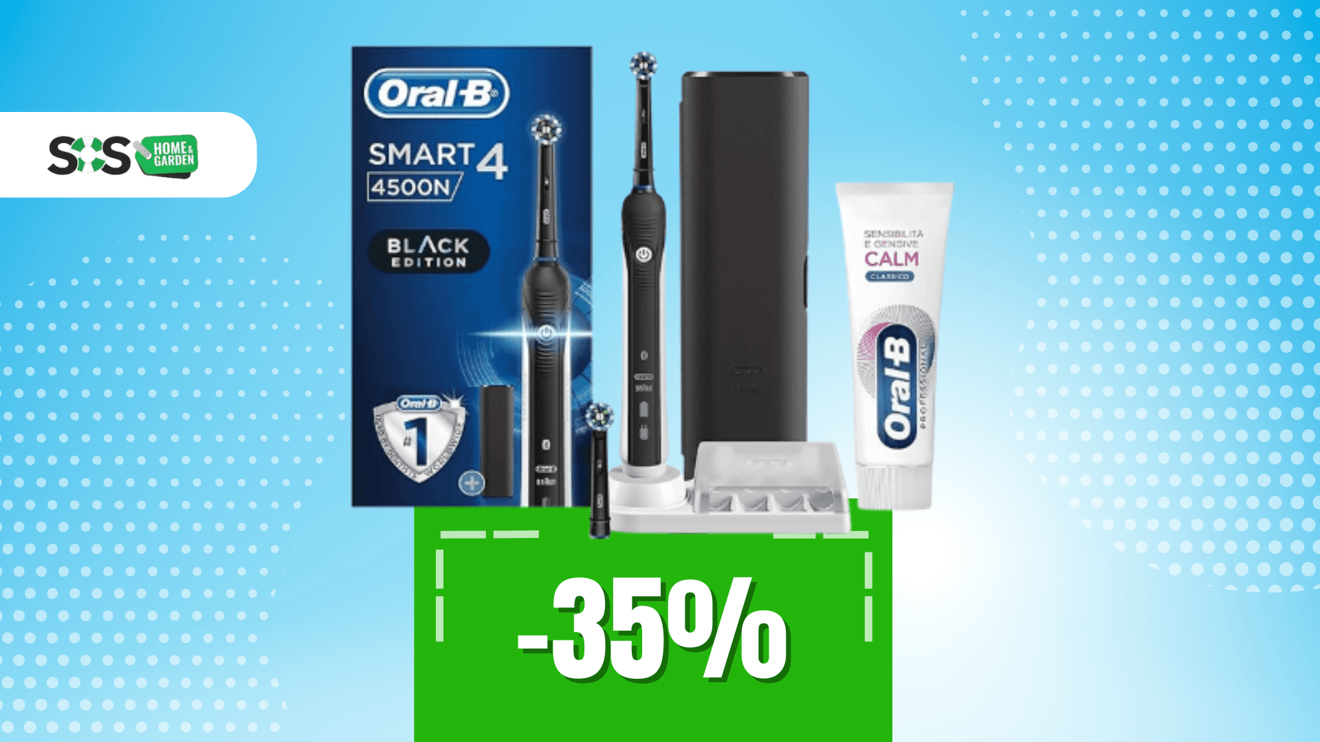 Immagine di Spazzolino elettrico Oral-B con custodia da viaggio a 60€!