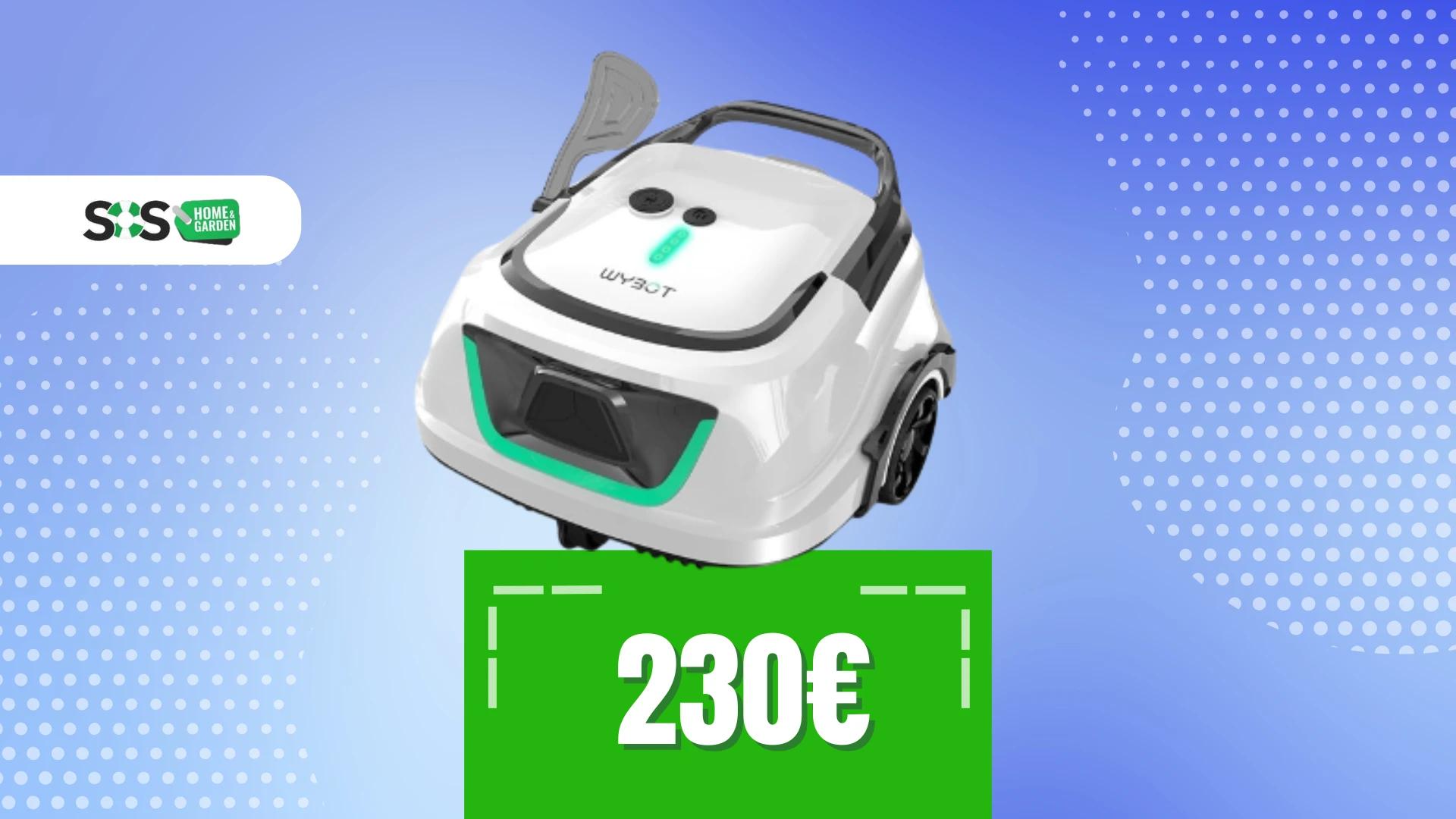 Immagine di Questo robot pulisce la piscina in autonomia e senza fili!
