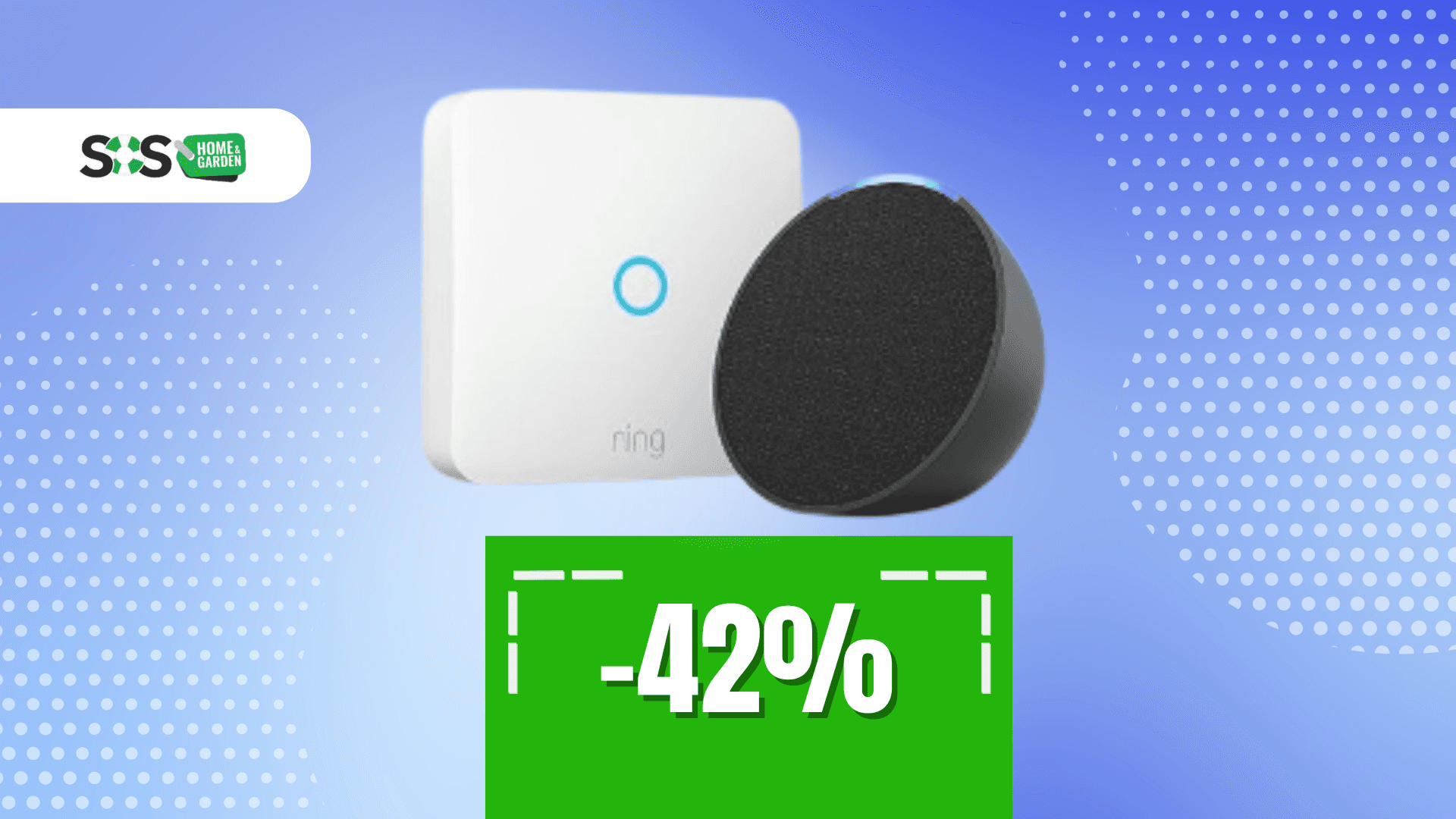 Immagine di Echo Pop + Ring Intercom per una casa più connessa e sicura!