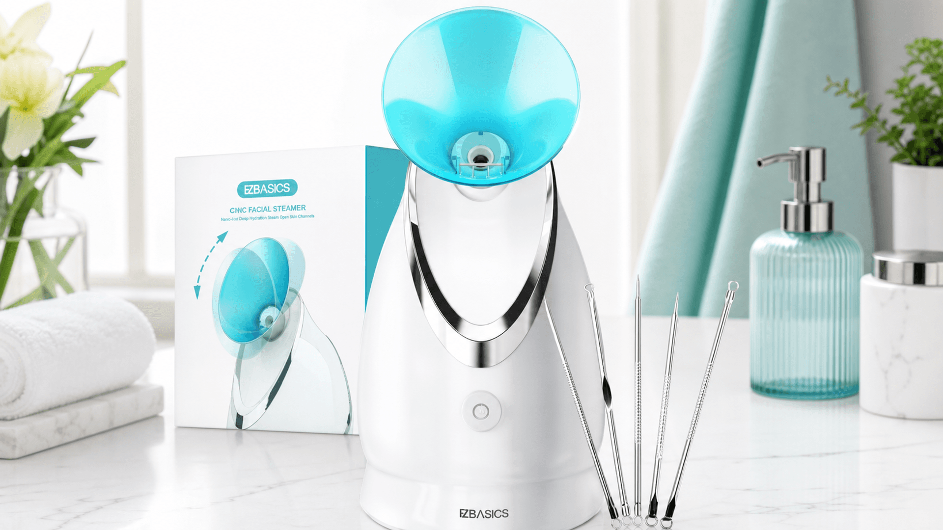 Immagine di Vaporizzatore viso nano-ionico al 34%: occasione sotto i 30€