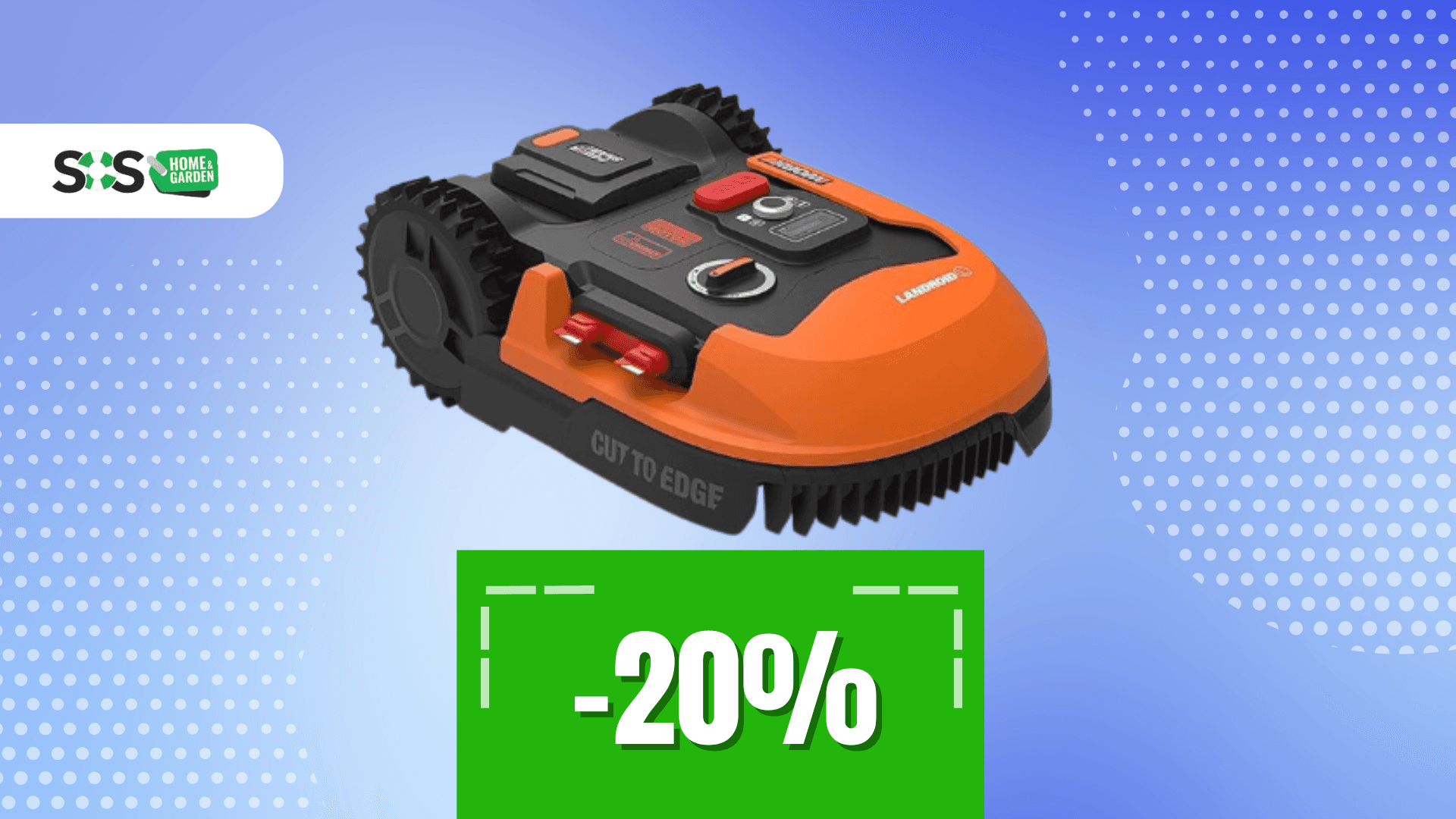 Immagine di Dimentica la fatica: il robot tosaerba Worx fa tutto da solo