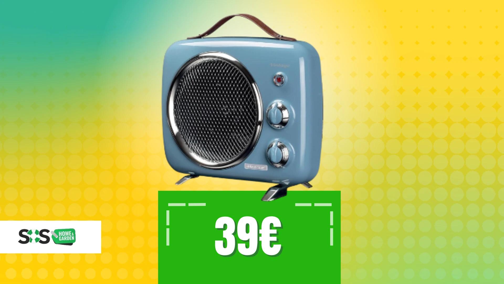 Immagine di Il termoventilatore che si fa notare per il suo look retrò!