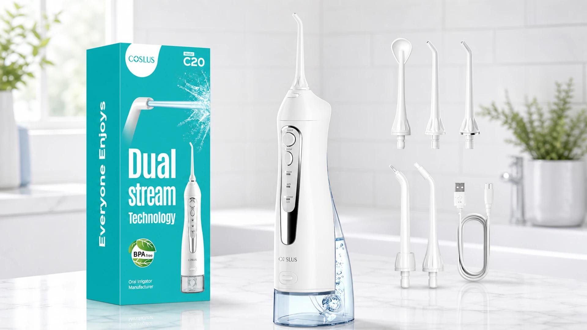 Immagine di Idropulsore dentale COSLUS C20 a 29,99€: ora lo sconto è del 25%
