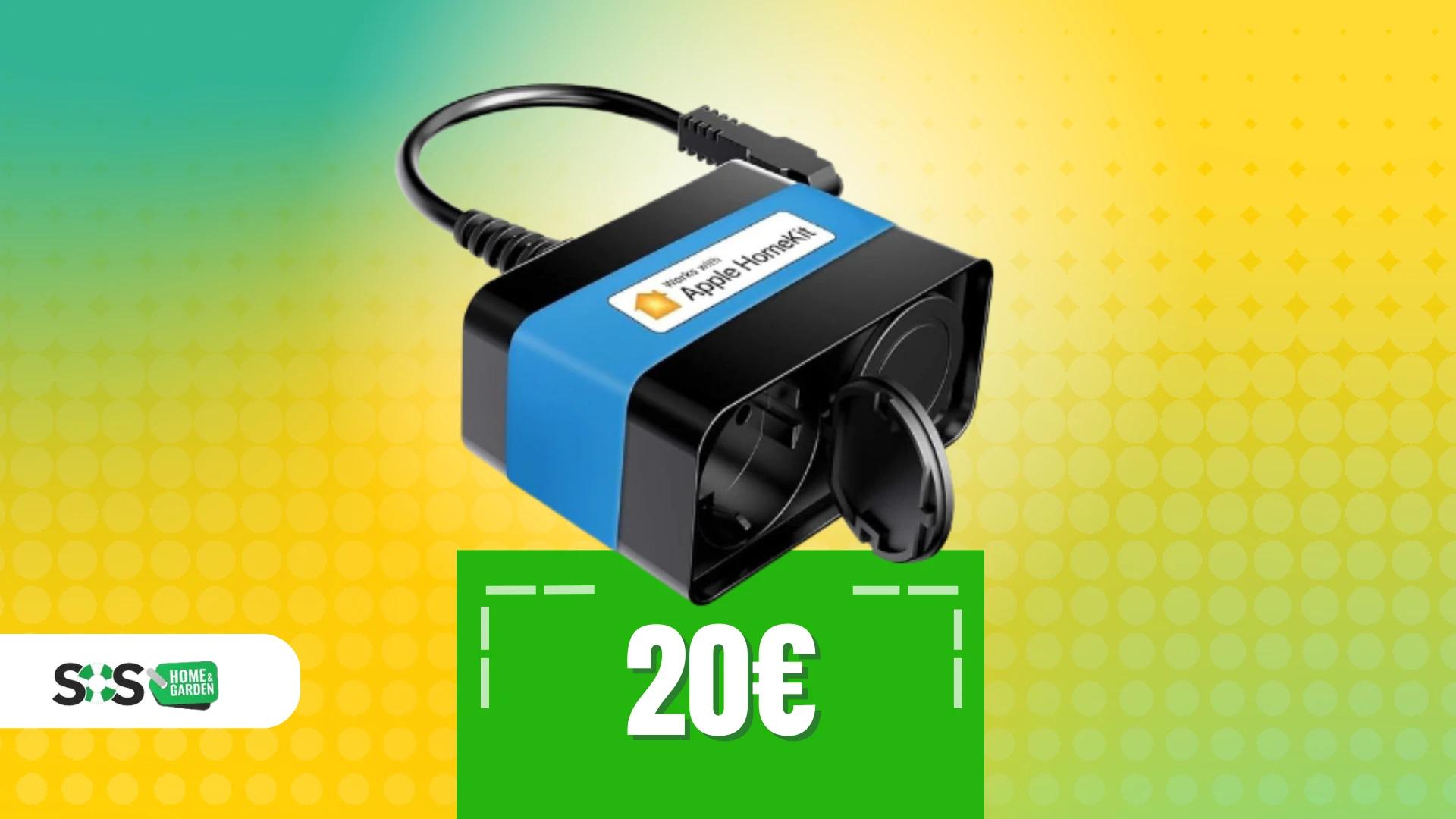 Immagine di Multipresa esterna WiFi resistente alle intemperie a 20€!