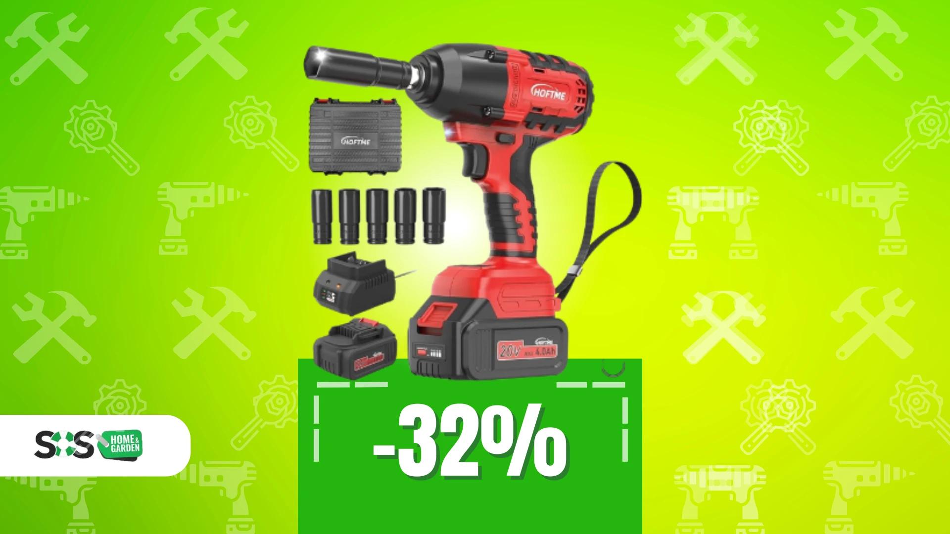 Immagine di Avvitatore a batteria con potenza eccezionale e accessori!