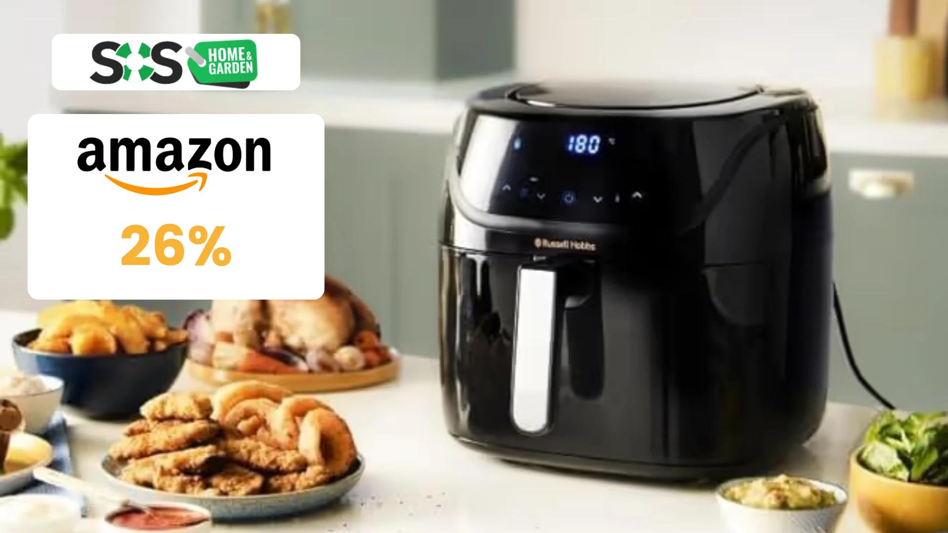 Immagine di Friggitrice ad aria XXL Russell Hobbs a 88€ con 10 programmi!