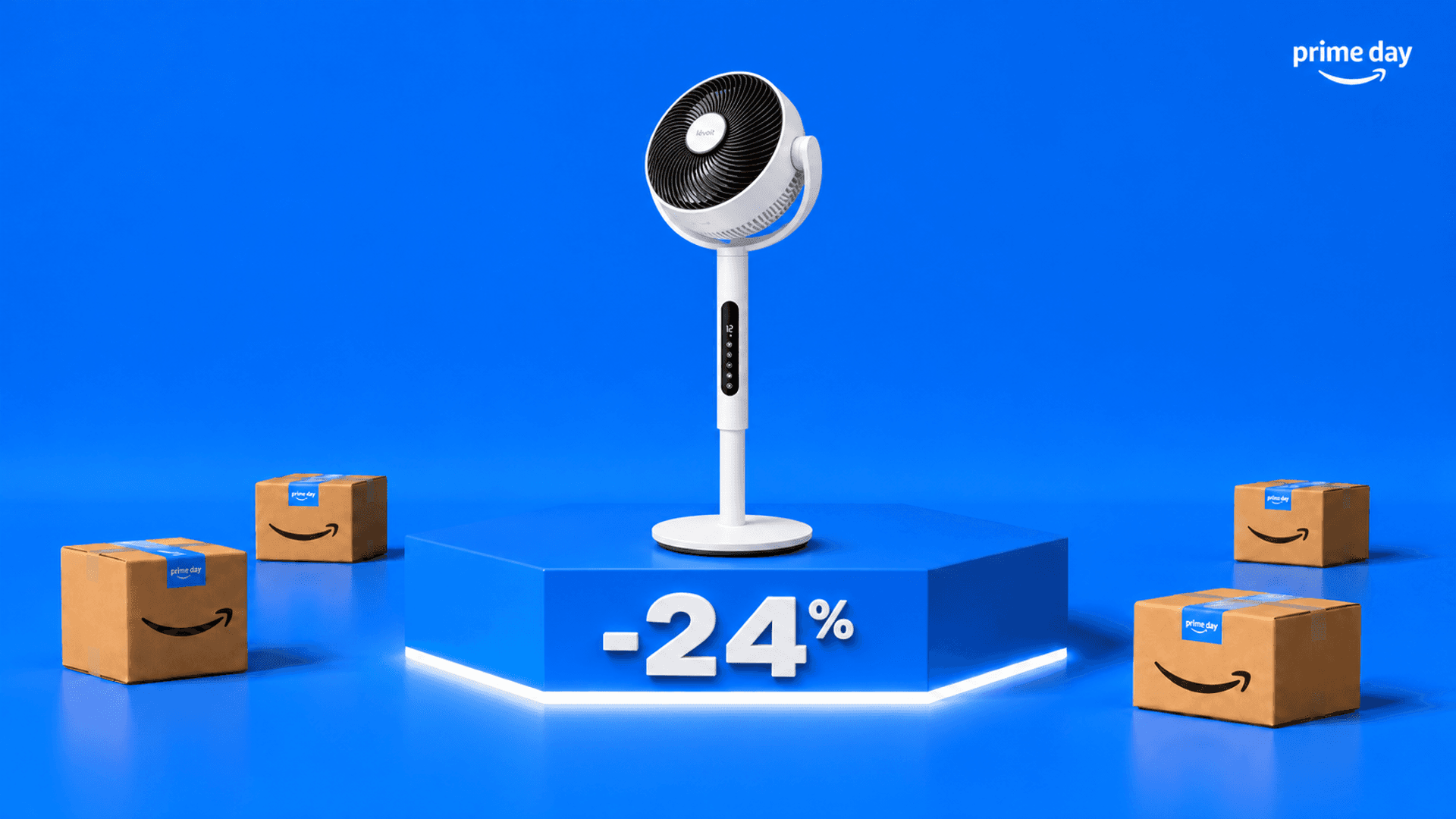 Immagine di Il ventilatore a piantana LEVOIT scende sotto i 100€: ora -24%