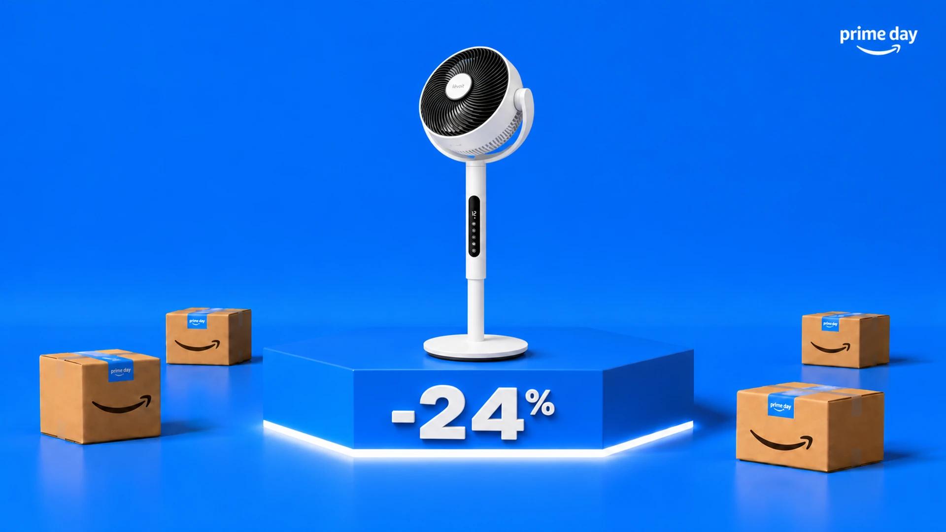 Immagine di Il ventilatore a piantana LEVOIT scende sotto i 100€: ora -24%