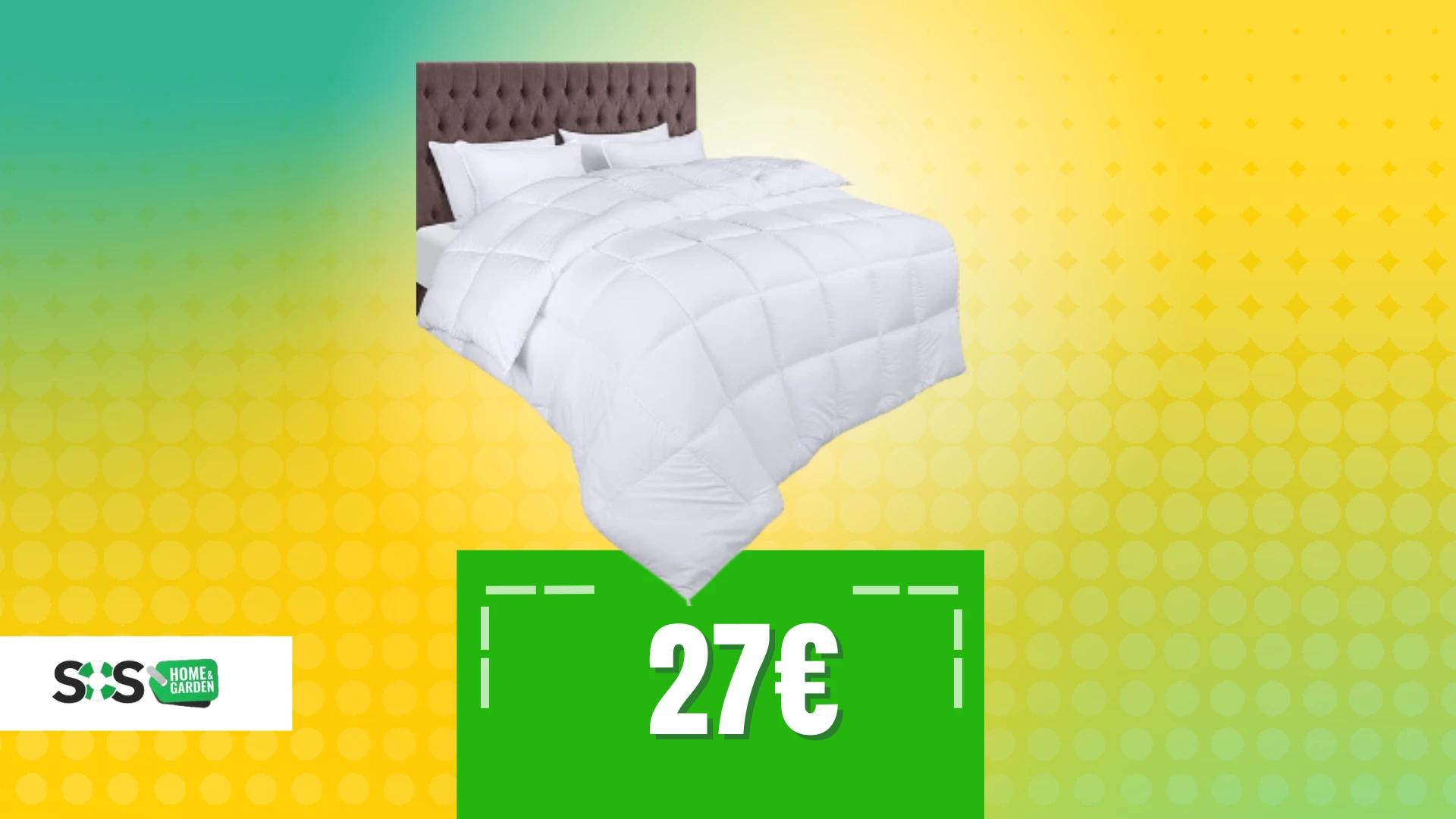 Immagine di Piumone Utopia Bedding a 27€: vi avvolgerà con amore!