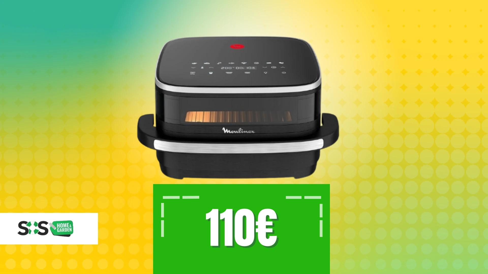 Immagine di Friggitrice ad aria Moulinex a 110€: croccantezza XL!