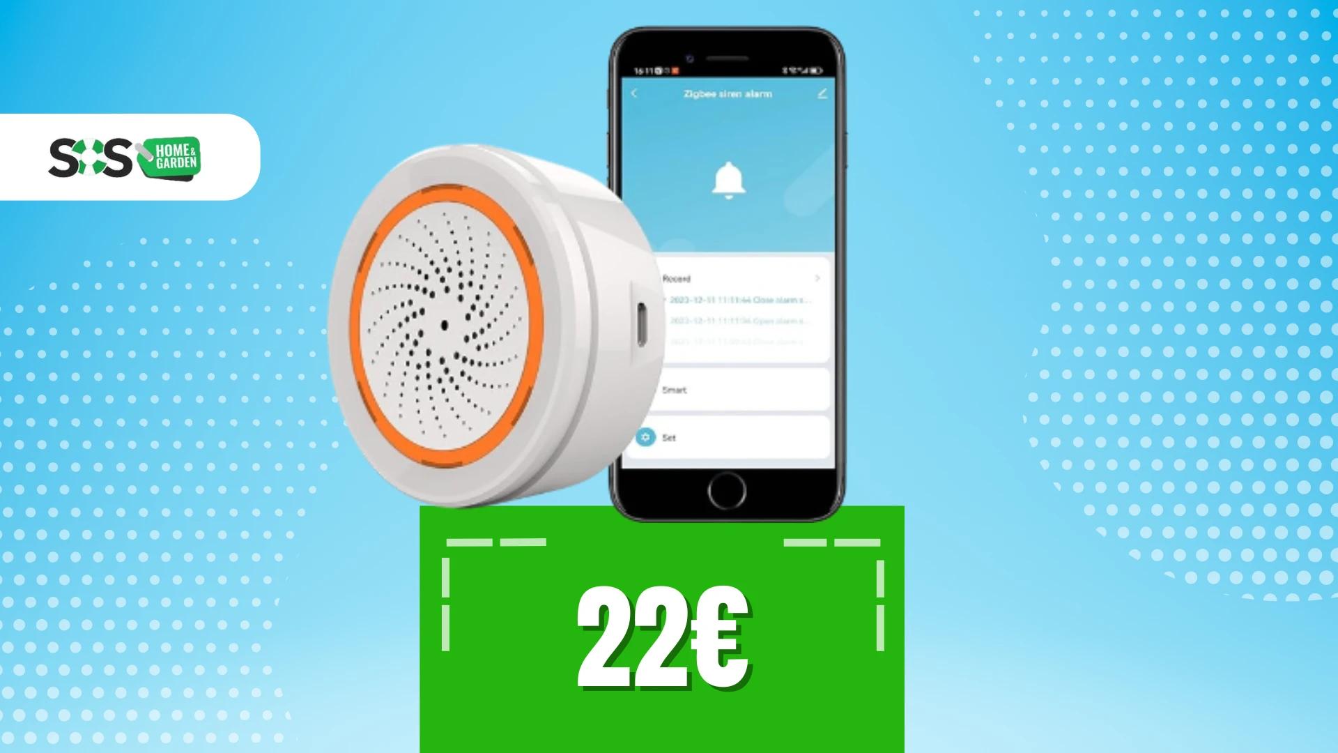 Immagine di OFFERTA a TEMPO: massima sicurezza domestica a 22€!
