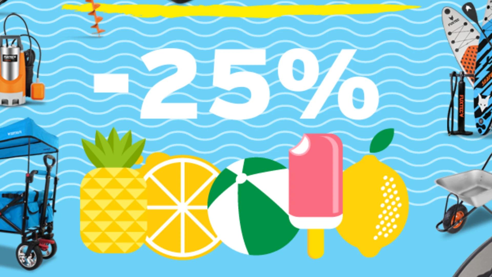 Immagine di Fuxtec: 25% di sconto sui migliori prodotti da giardino!