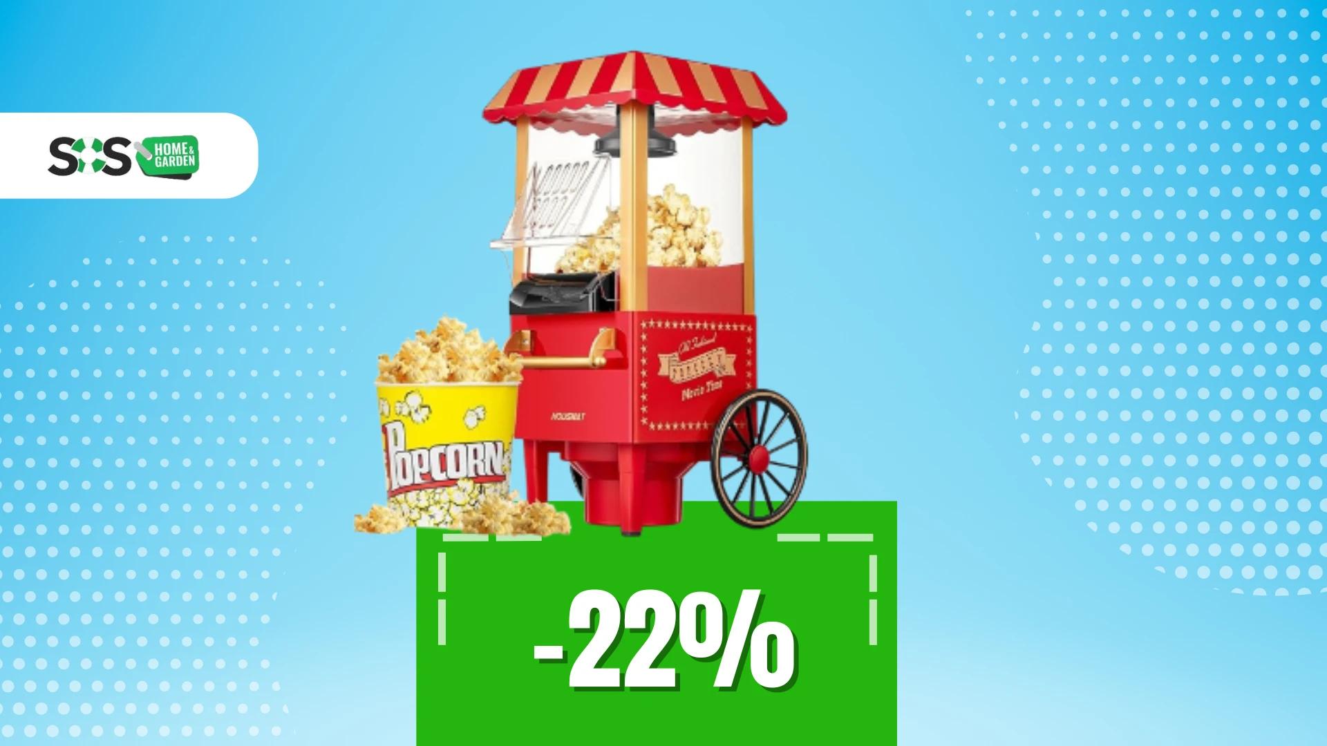 Immagine di Serata film? Ci pensa questa macchina per popcorn a 39€!